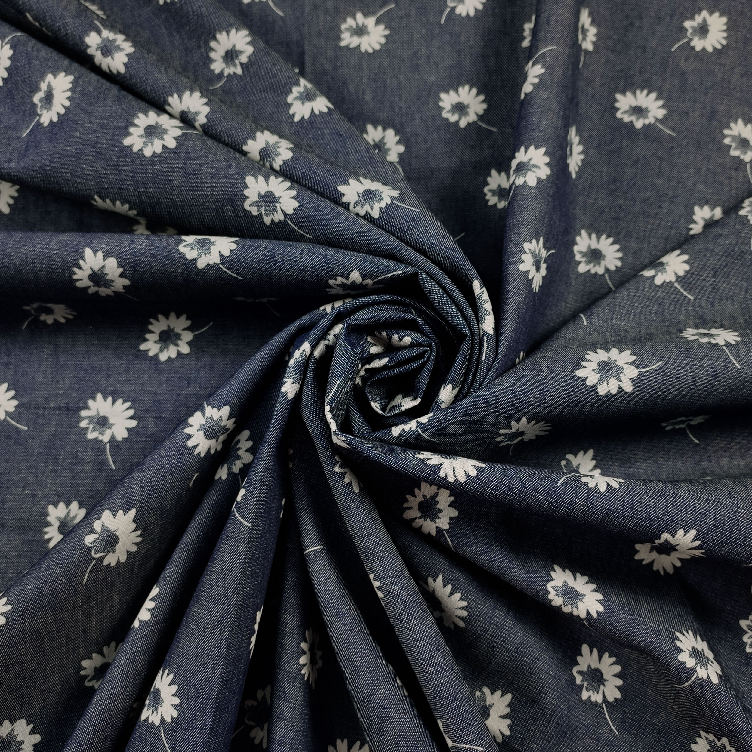 Jeans di Cotone Fiorellini