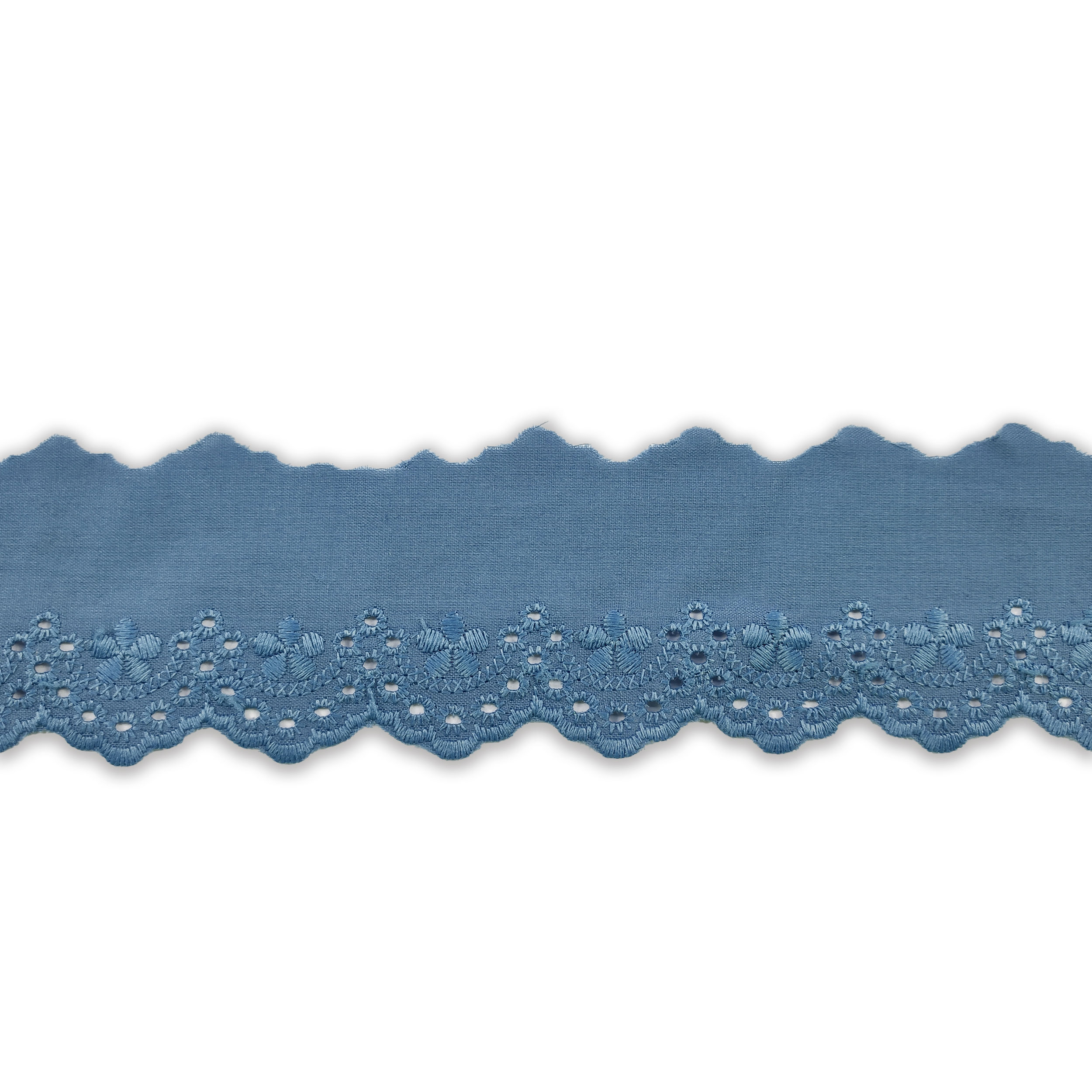 Bordo Sangallo Prym Floreale Azzurro