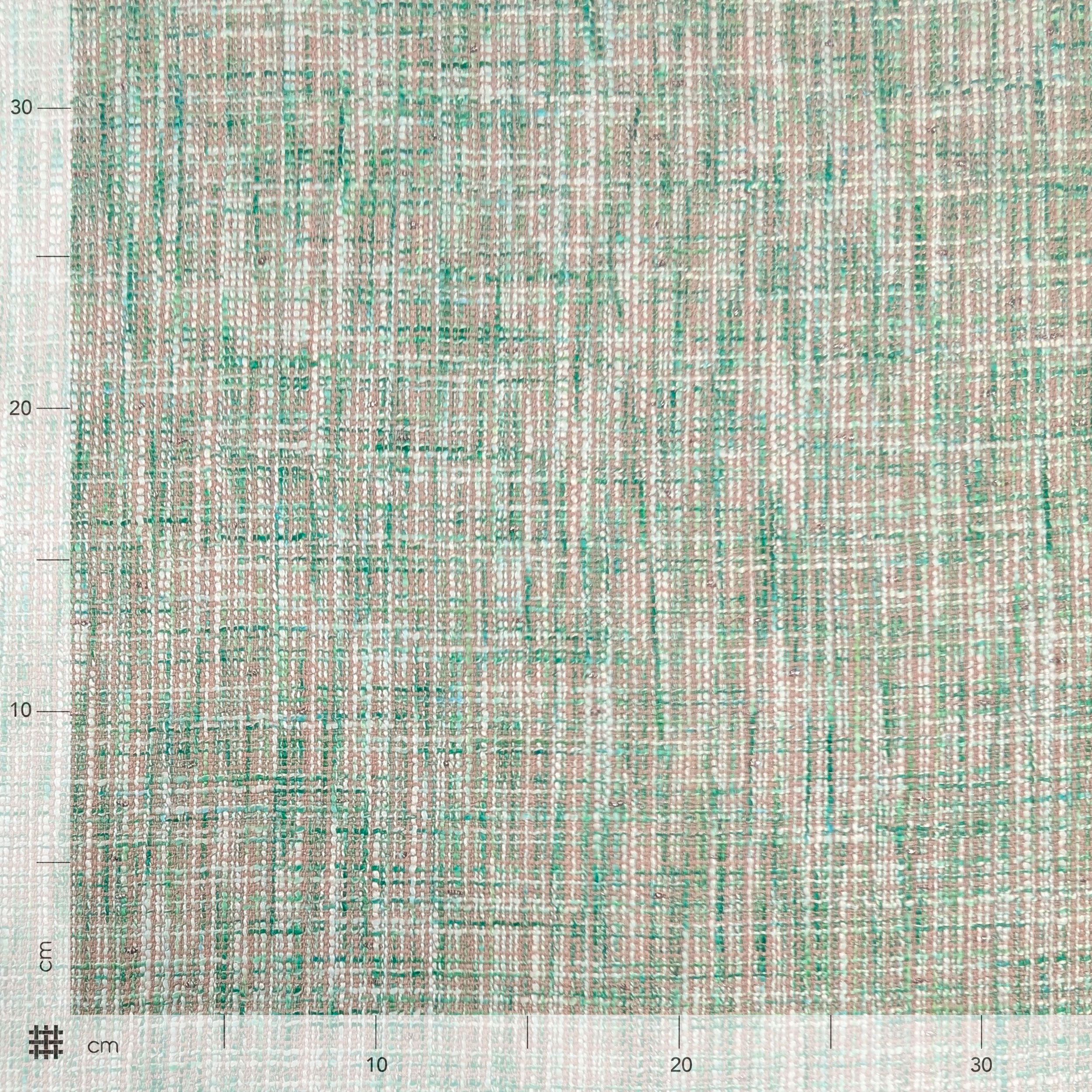 Tweed Moda Beige Verde Image