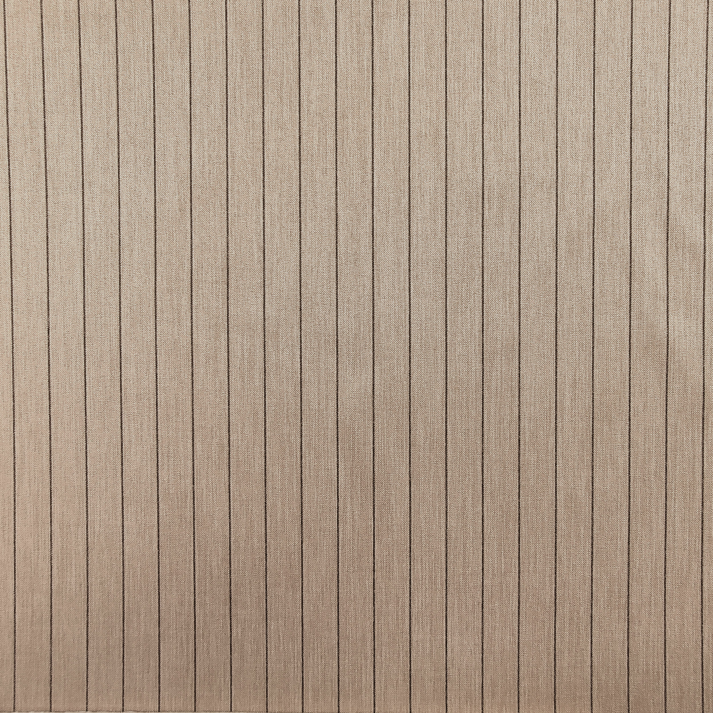 Tessuto Elasticizzato Gessato Lino Beige