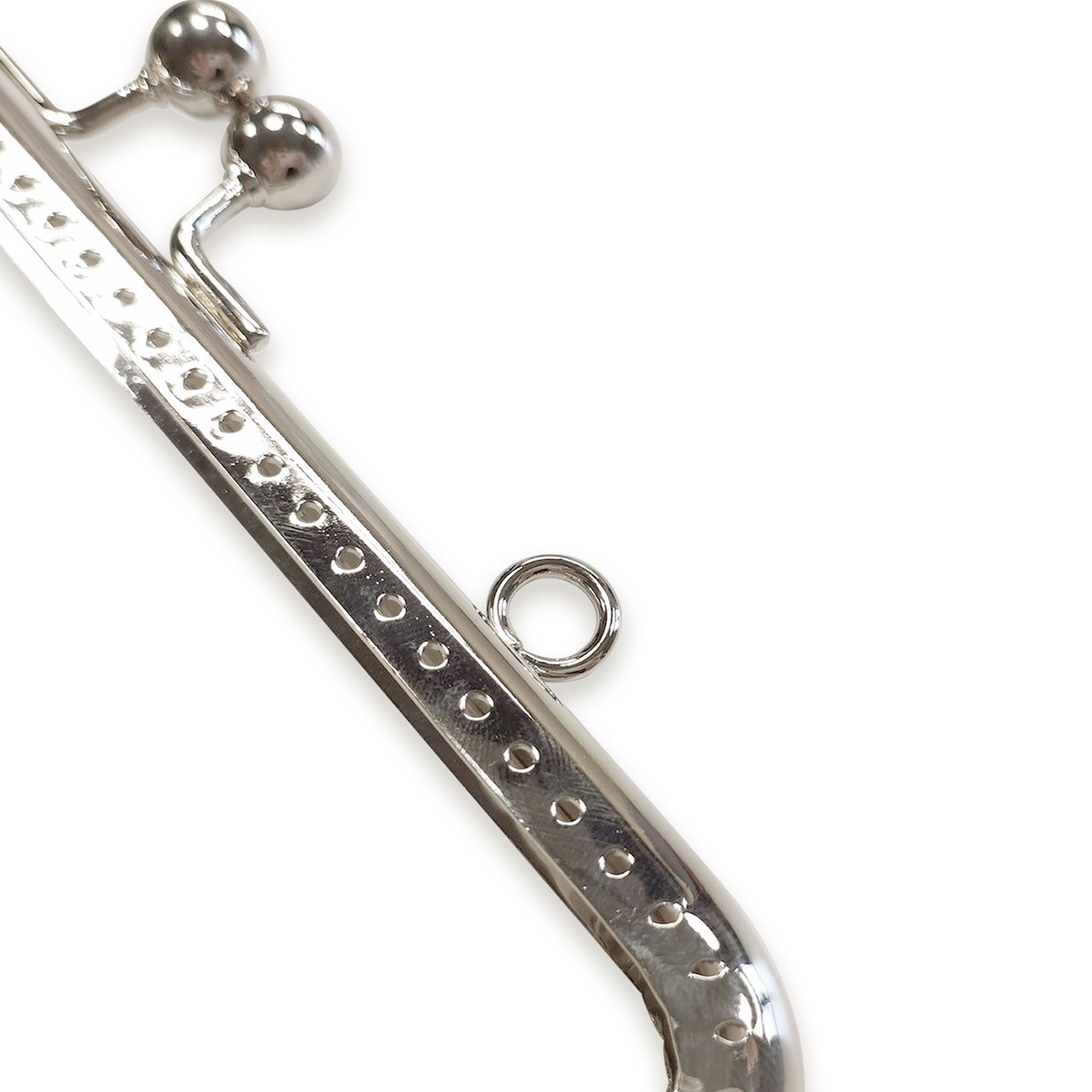 Chiusura Click Clack Rettangolare Argento Image