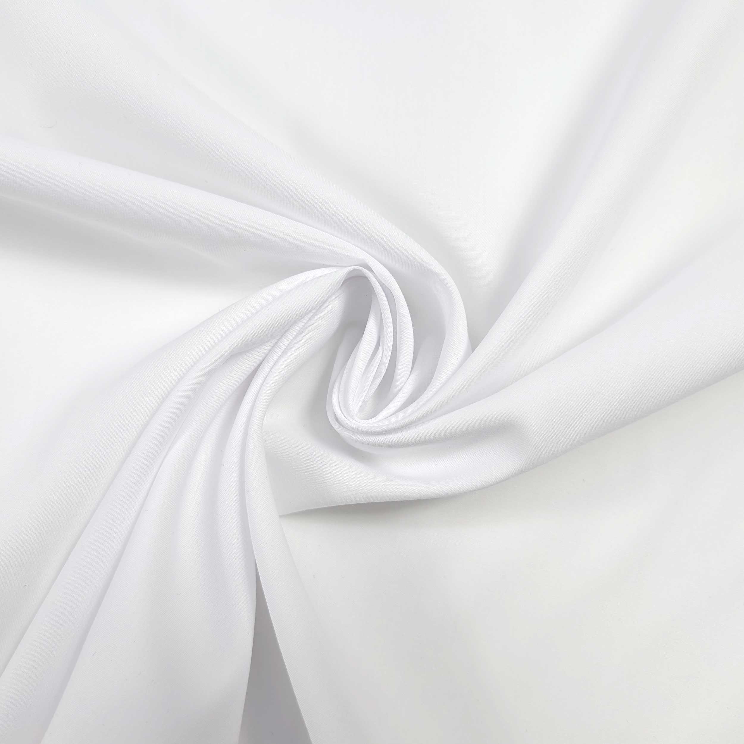 Cotone per Camiceria Bianco No Stiro Brennet Swiss Image