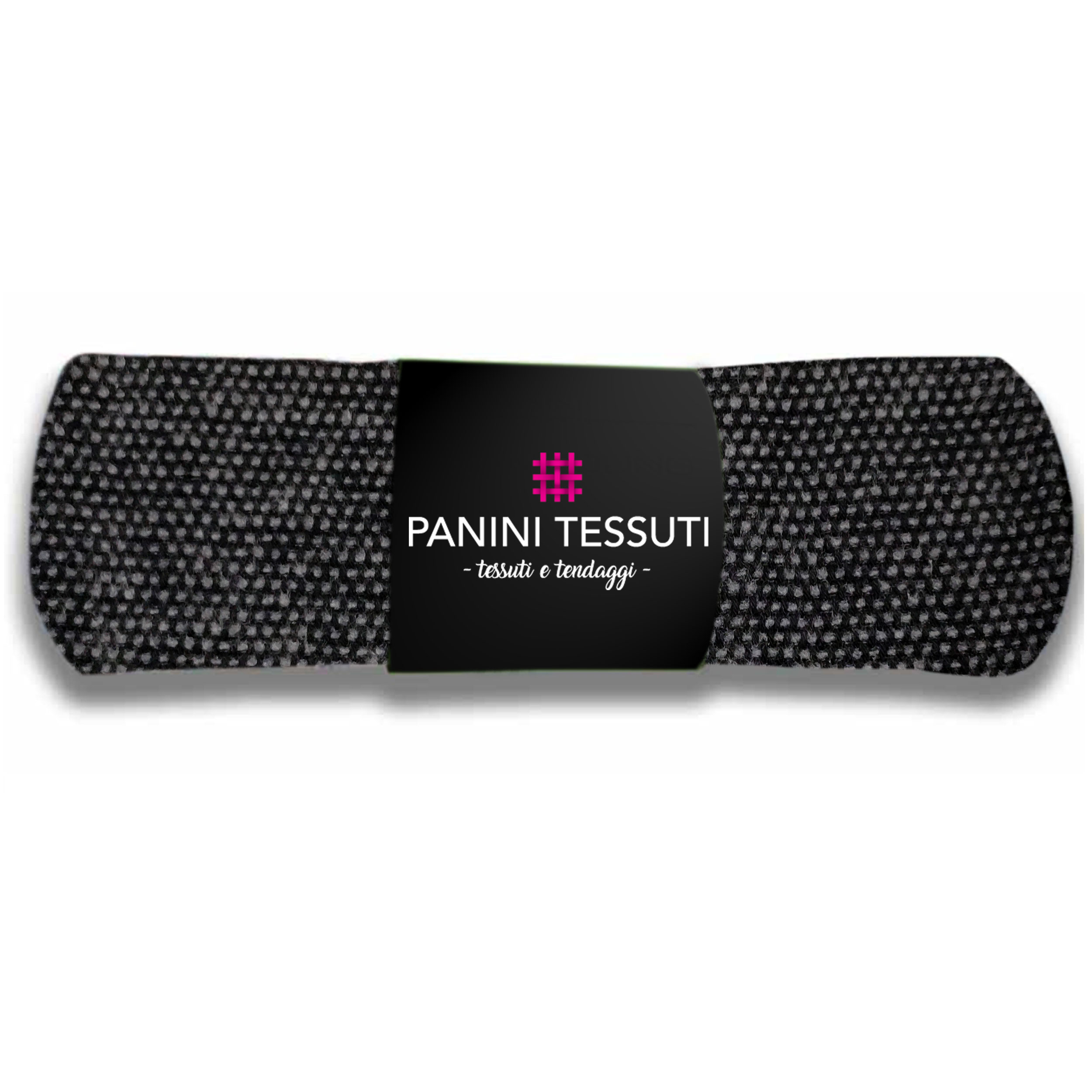 Cofanetto Per Cucito Prym - A Pois Bianco/Nero, Grande, Con Bordo Rosso
