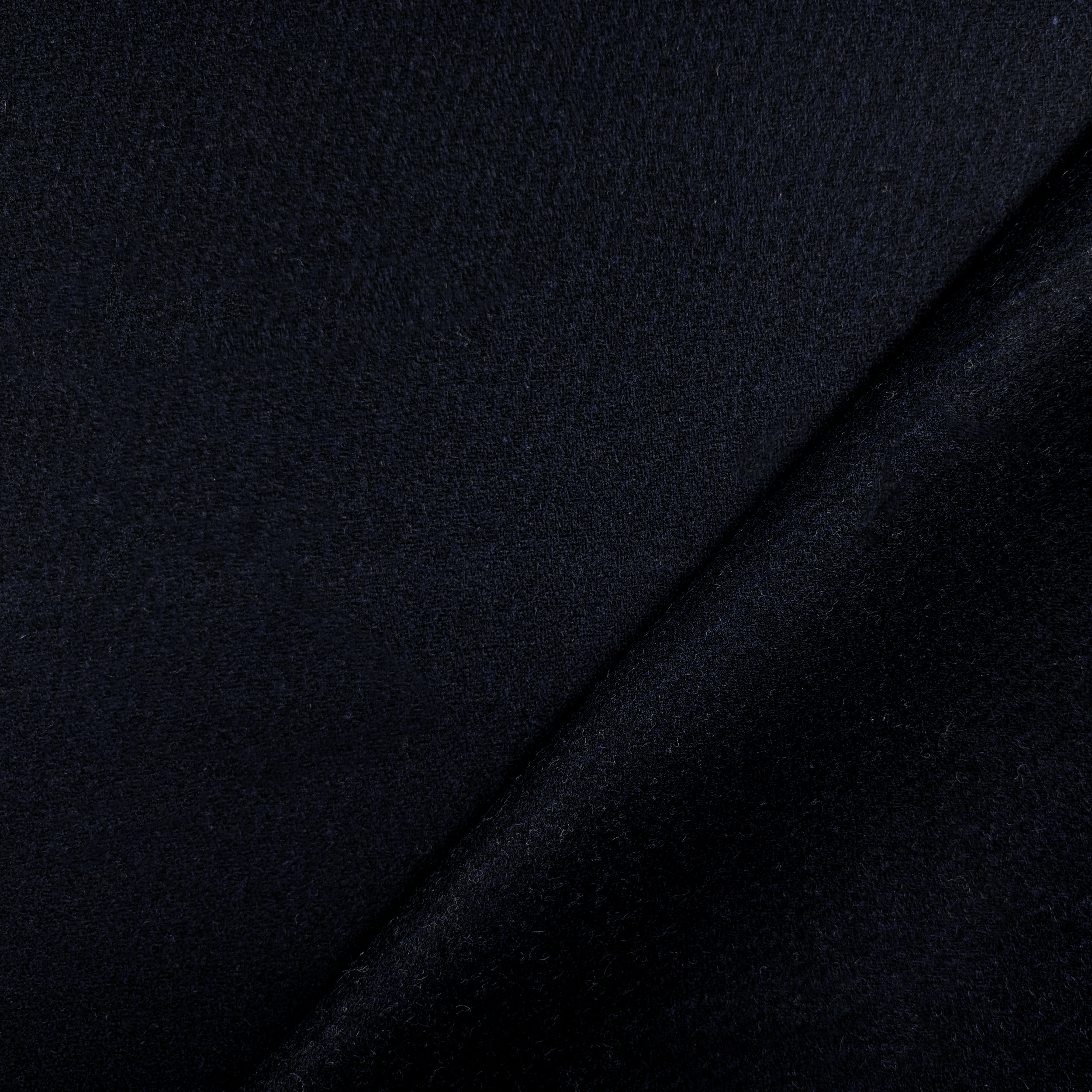 Cappotto Pura Lana Tinta Blu Notte Image