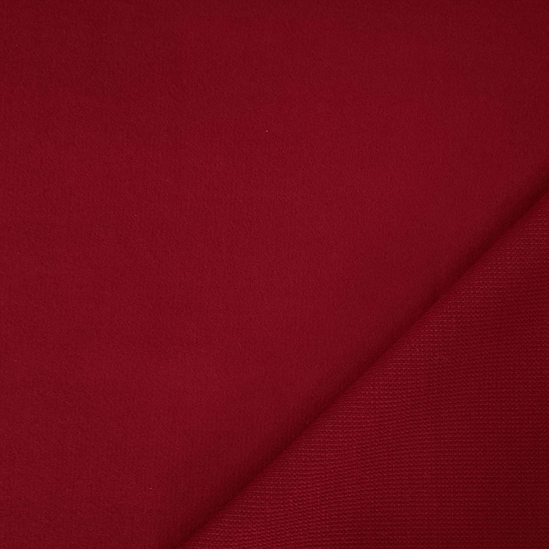 Tessuto per Cappotti Max Tinta Unita Rosso