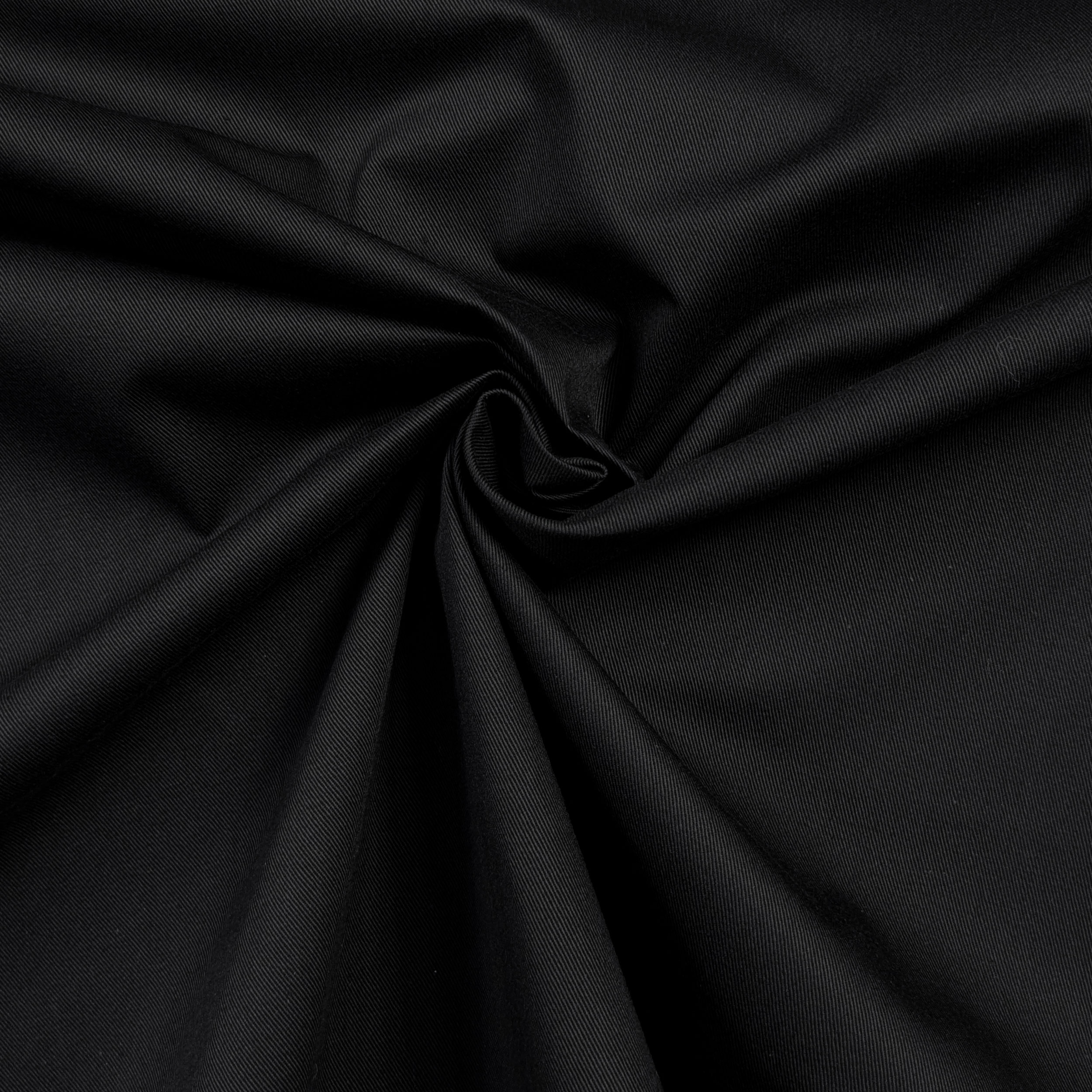 Drill Cotone per Borse Nero Image