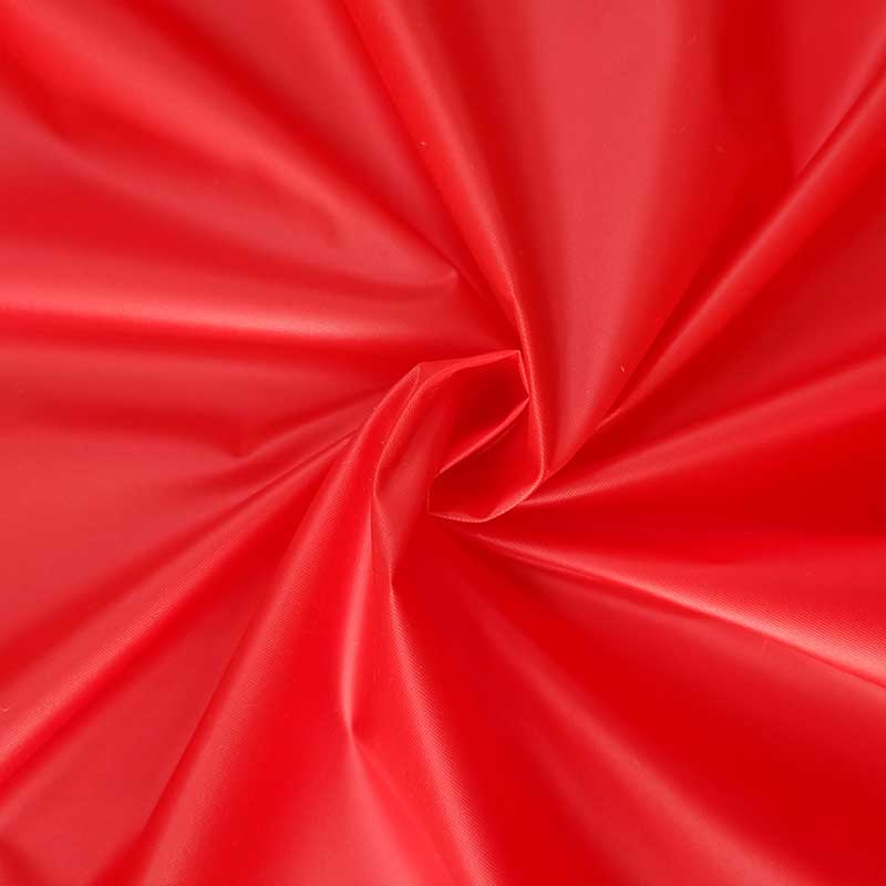 pvc tessuto rosso