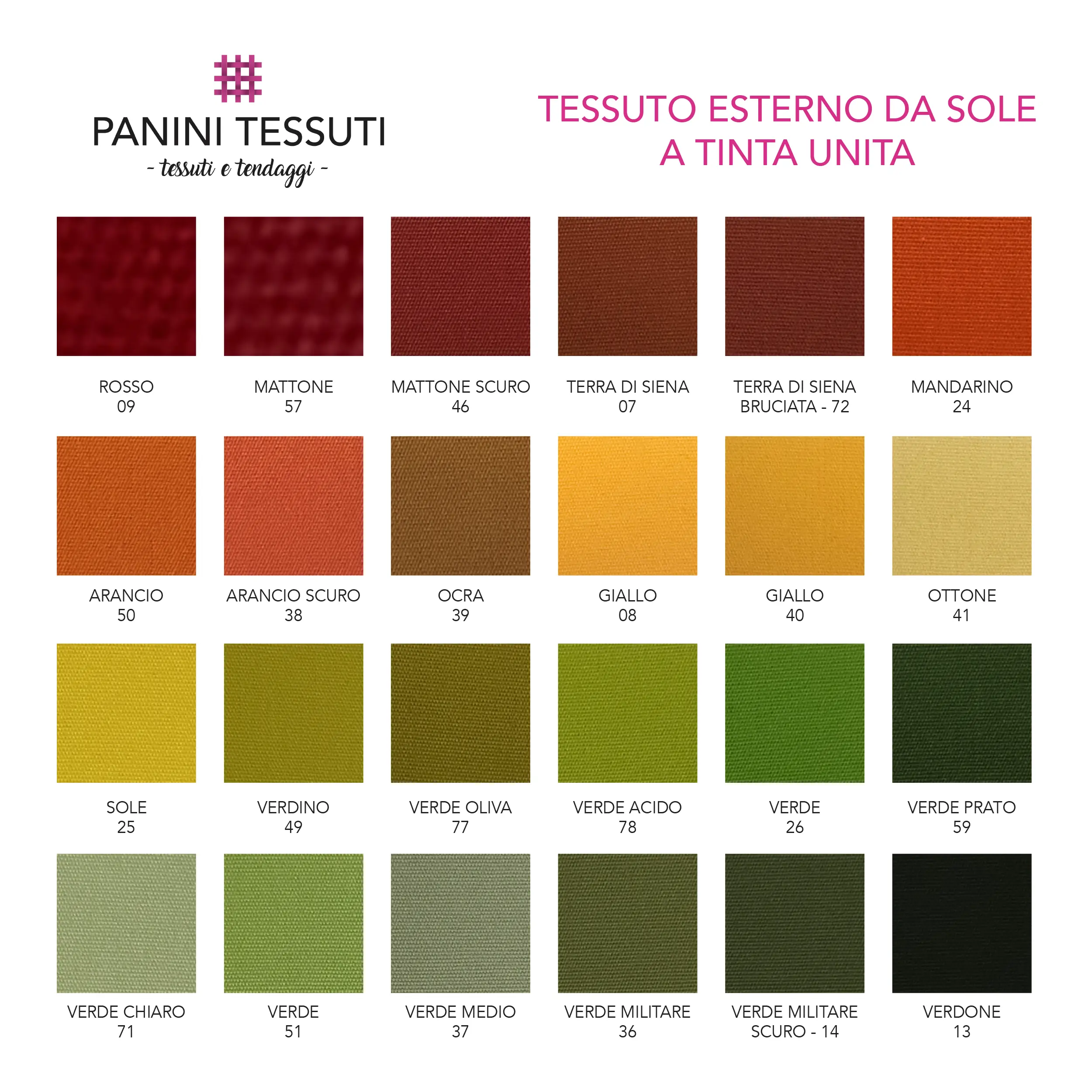 Tessuto da Esterno in Tinta Unita H 160 cm Verde Acido