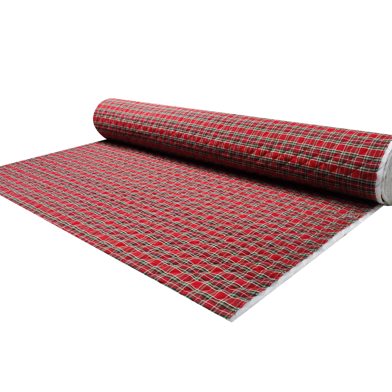 Tessuto Lurex Scozzese Trapuntato