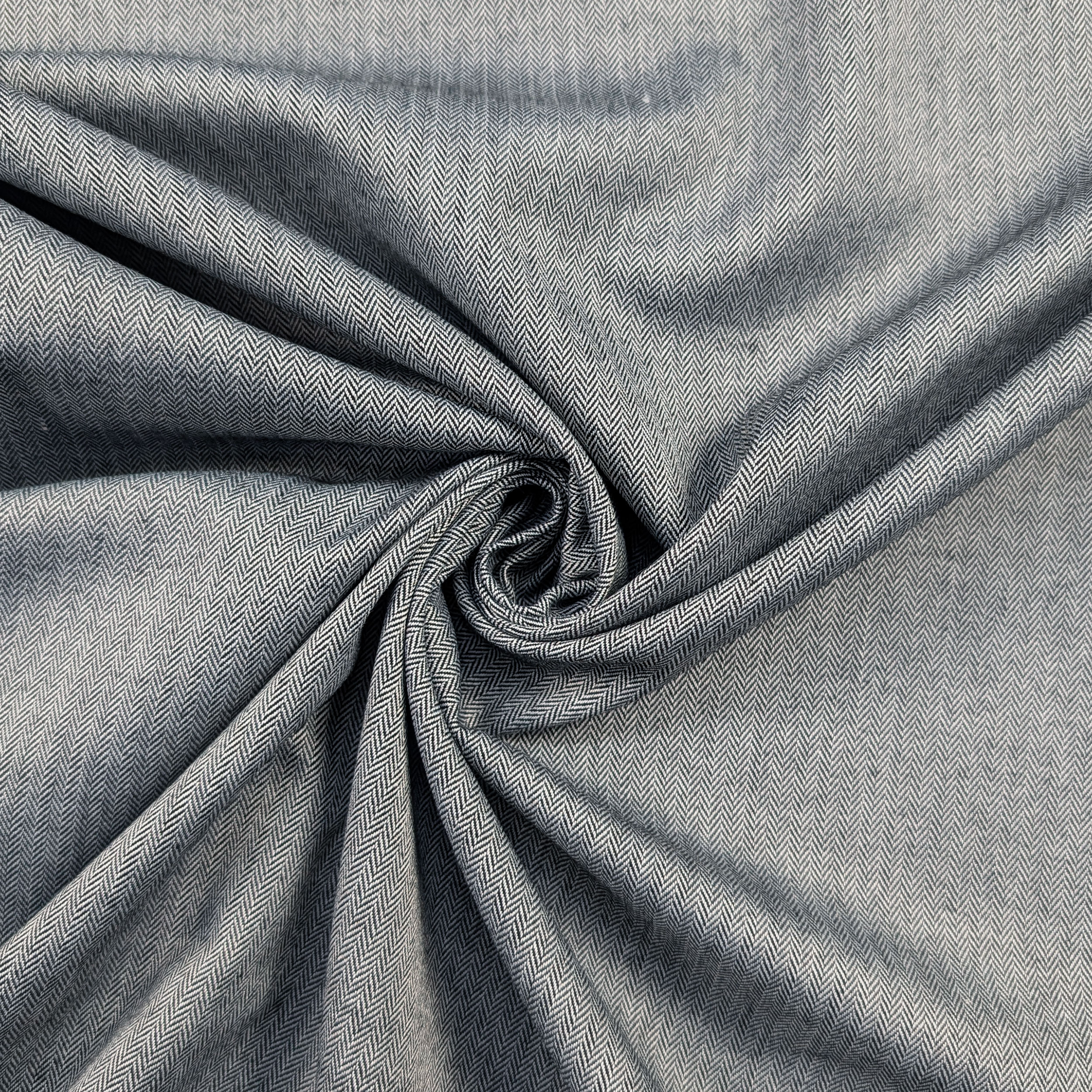 Misto Cotone Spigato Mini Grigio Image
