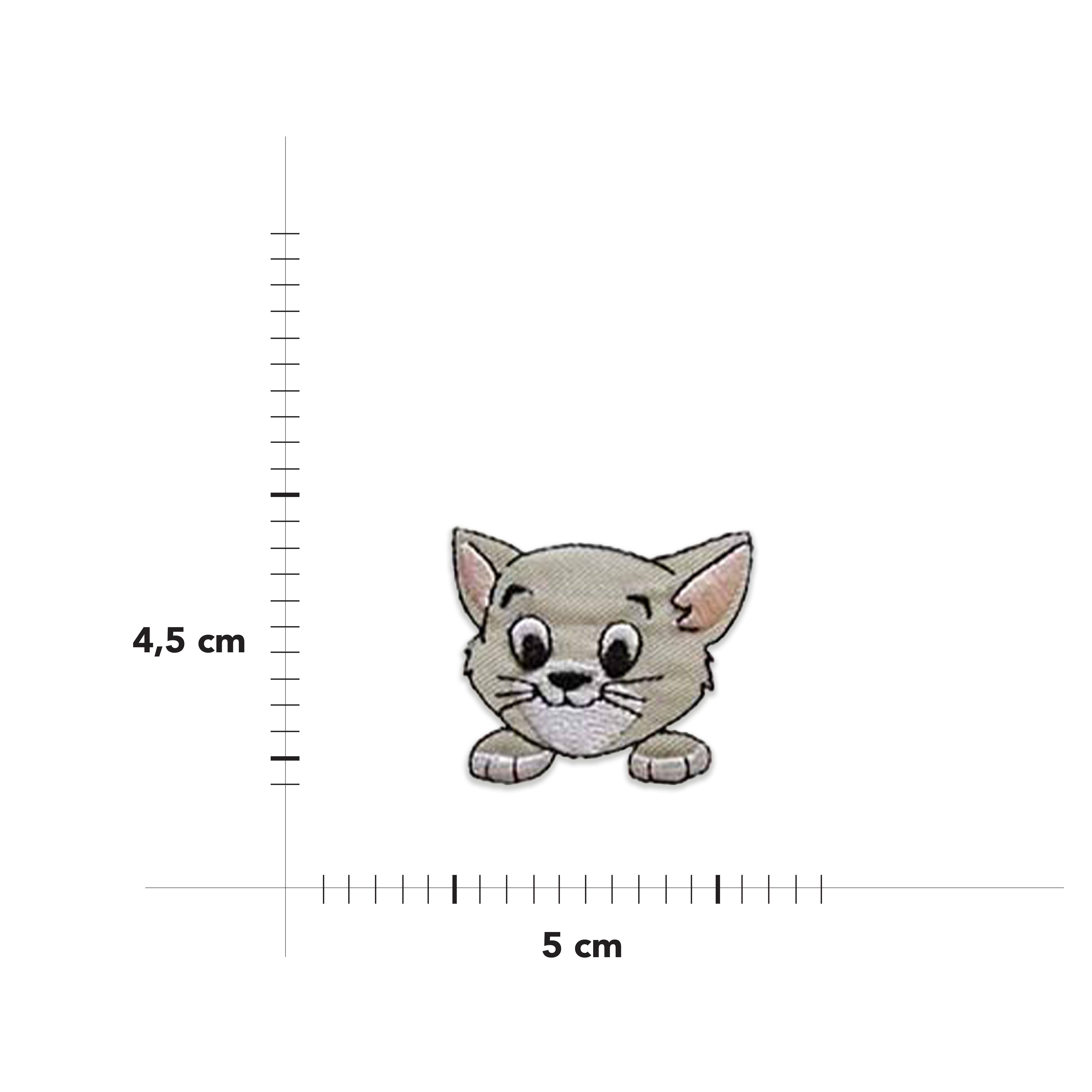  Applicazione Termoadesiva Gattino Image