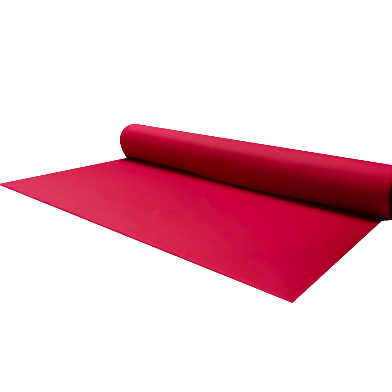 Tessuto Tenda Oscurante Tinta Unita Rosso Image
