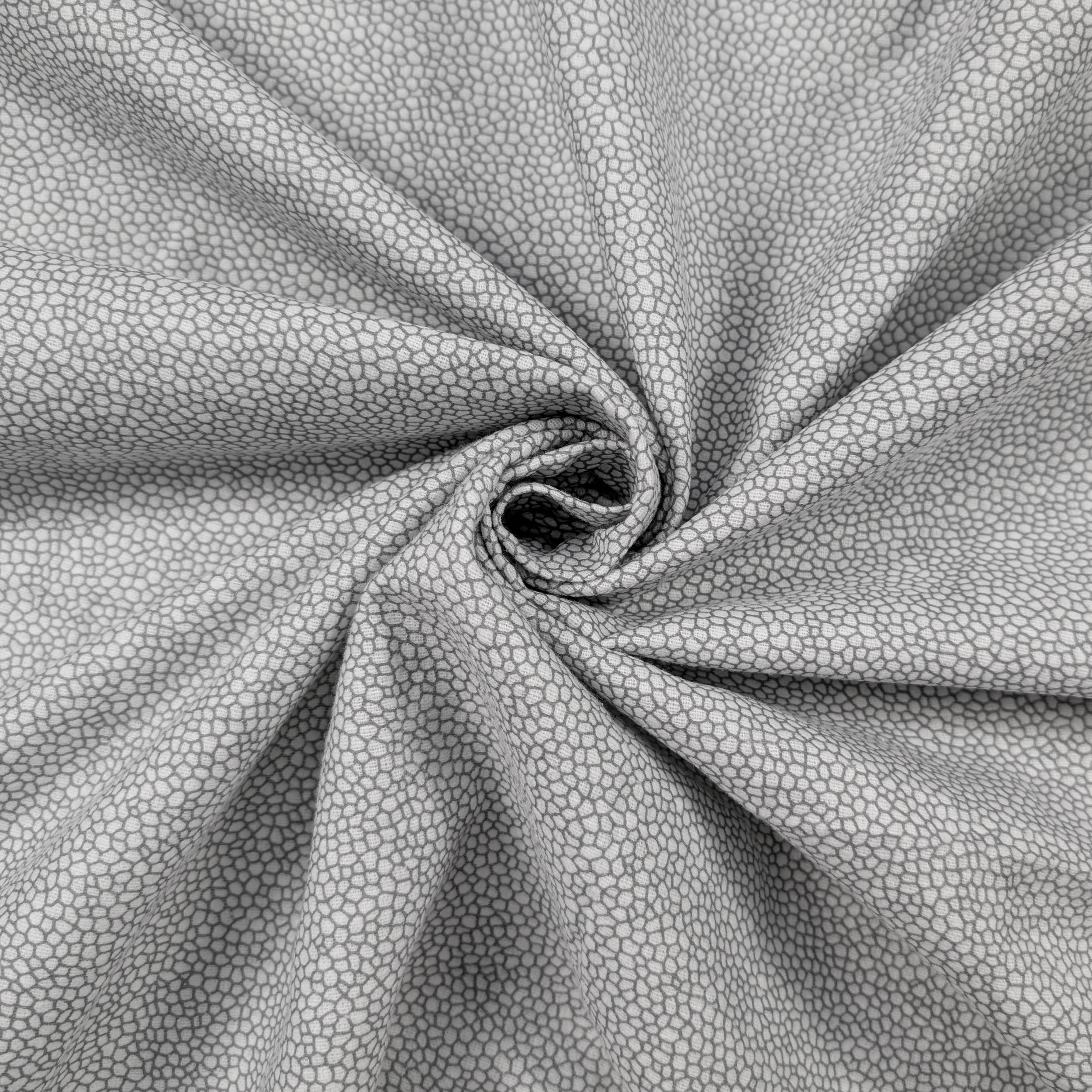 Lenzuolo Flanella Sassolini Grigio Image