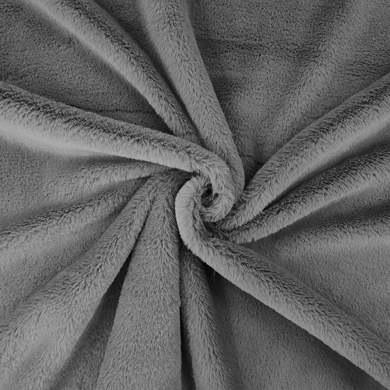 Cuscini Da Montagna - Pelliccia Sintetica - Webpelz Silverfox Grigio Melange - Foto 12