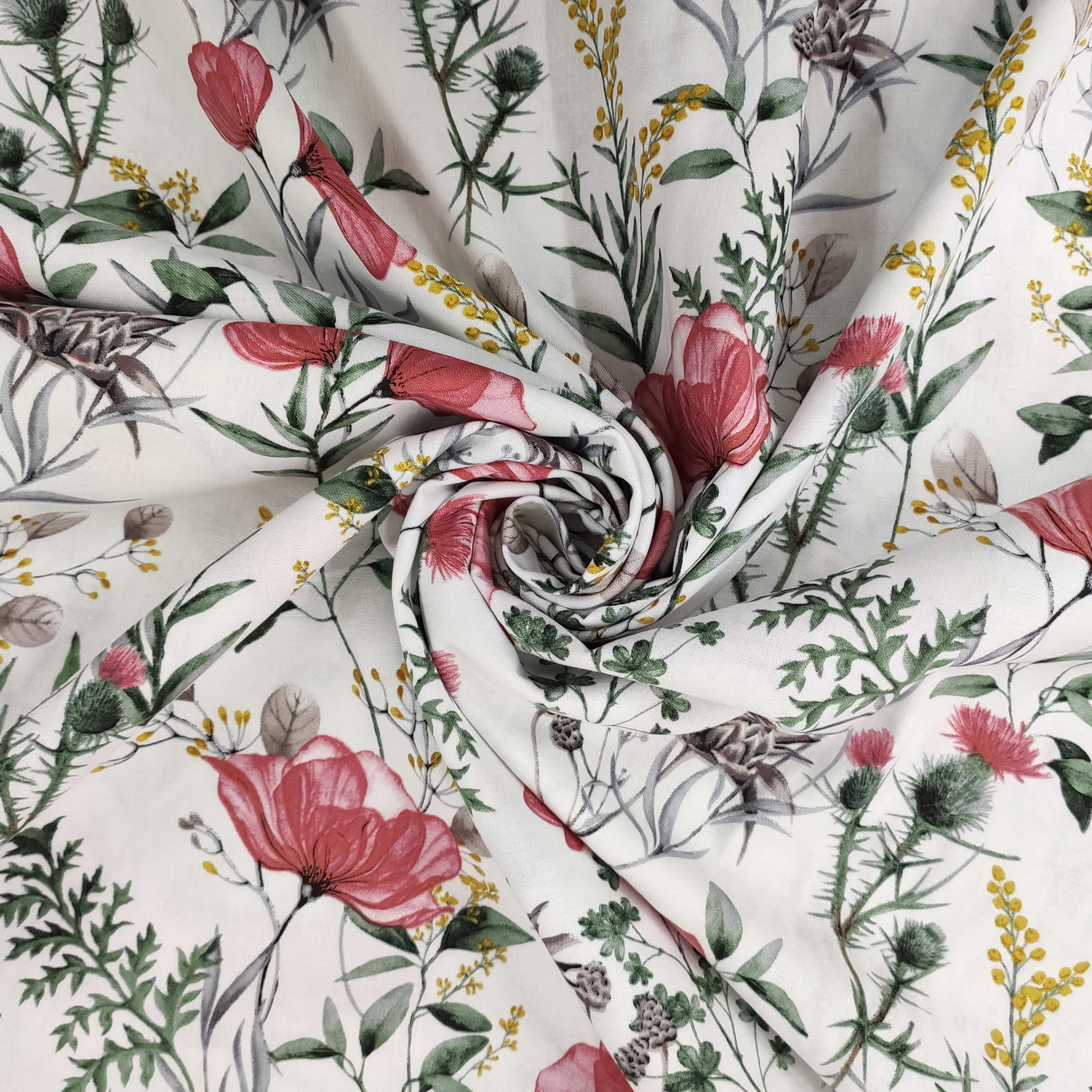 tessuti-cotone-garofali-e-mimose-bianco