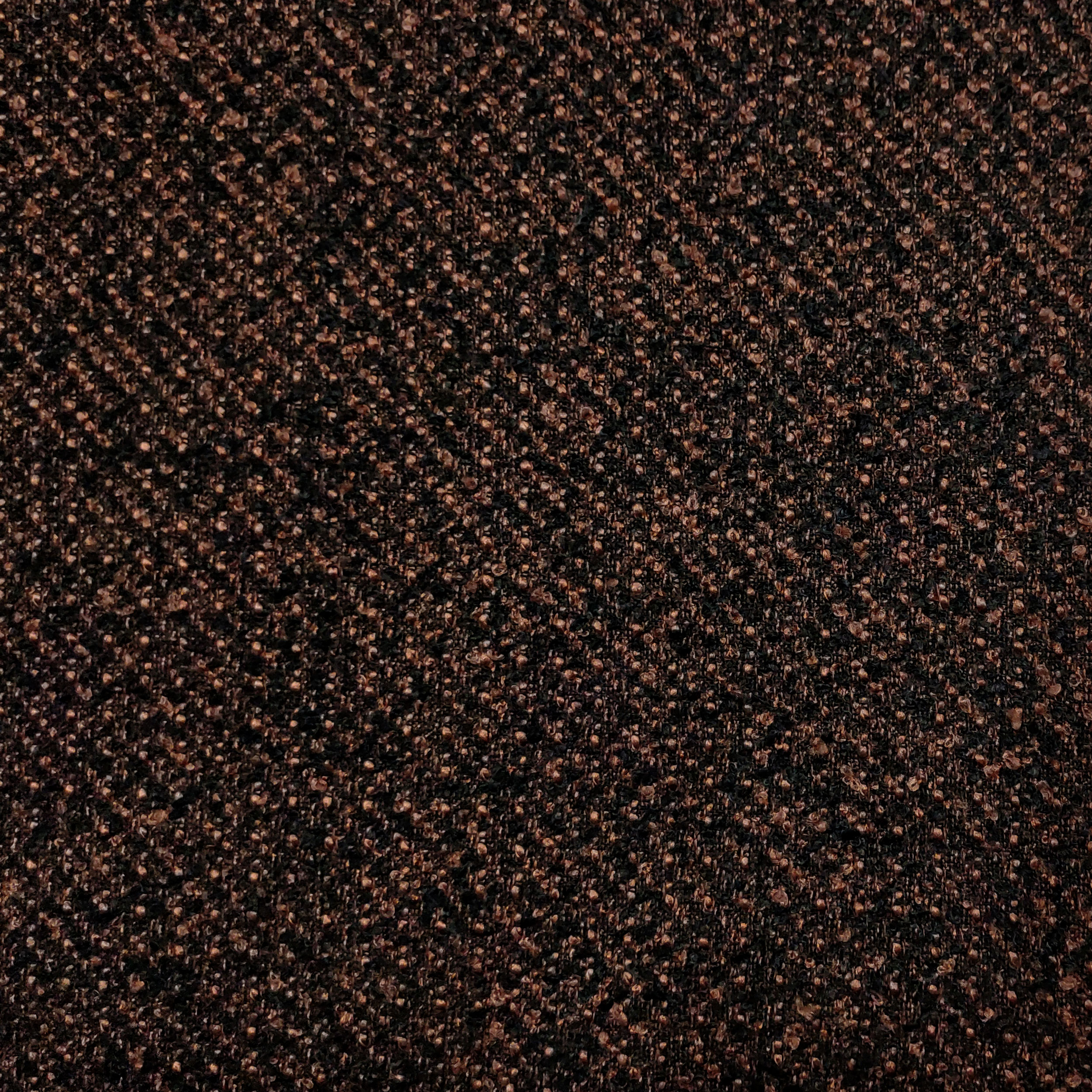 Cappotto Tweed Marrone e Nero