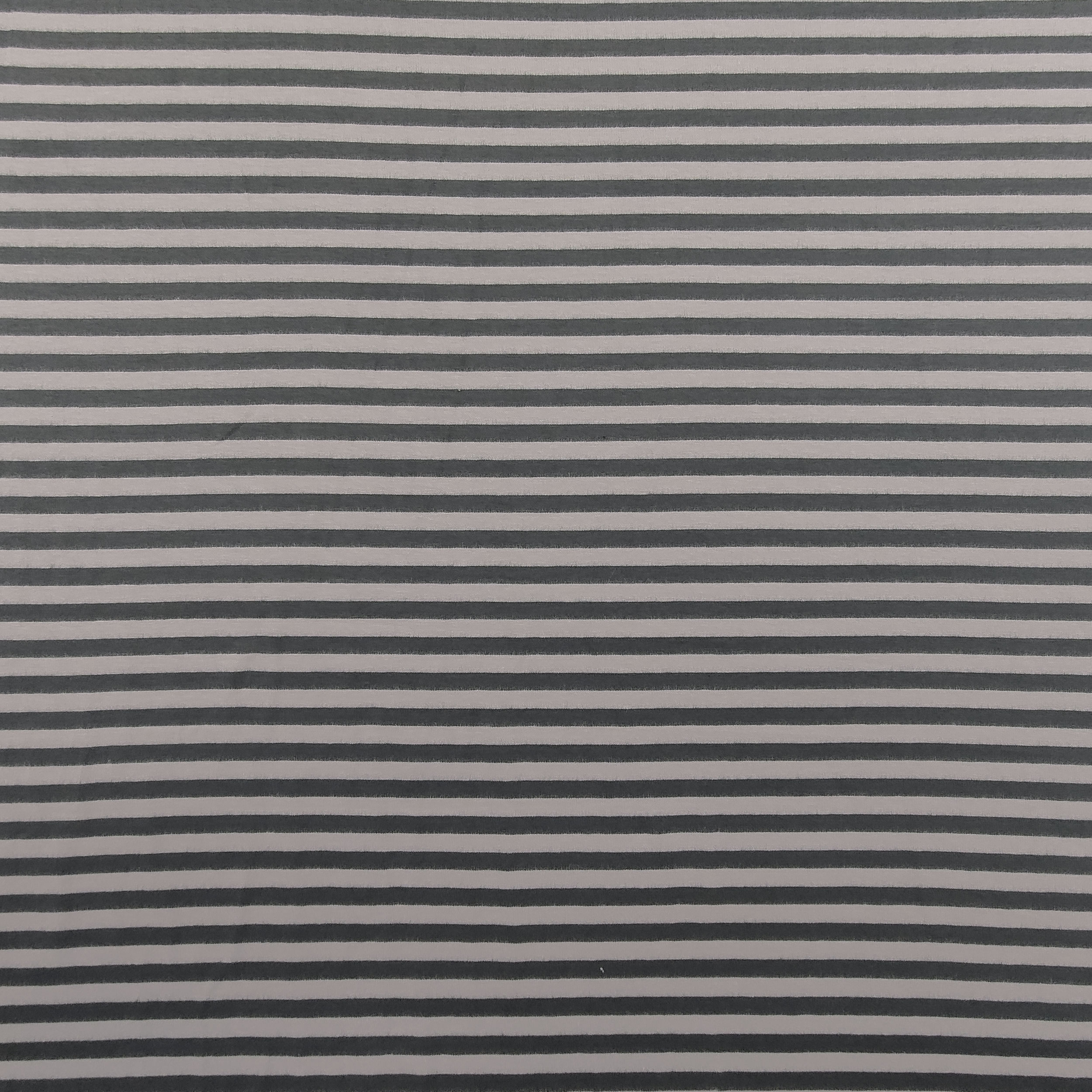 Jersey di Cotone Righe Grigio e Antracite