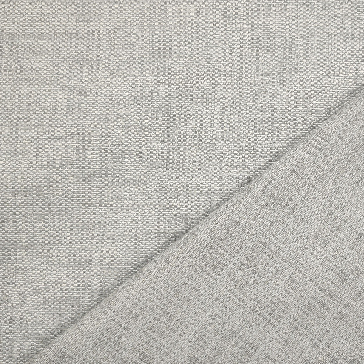 Upholstery Melange Grey Jacquard Fabric