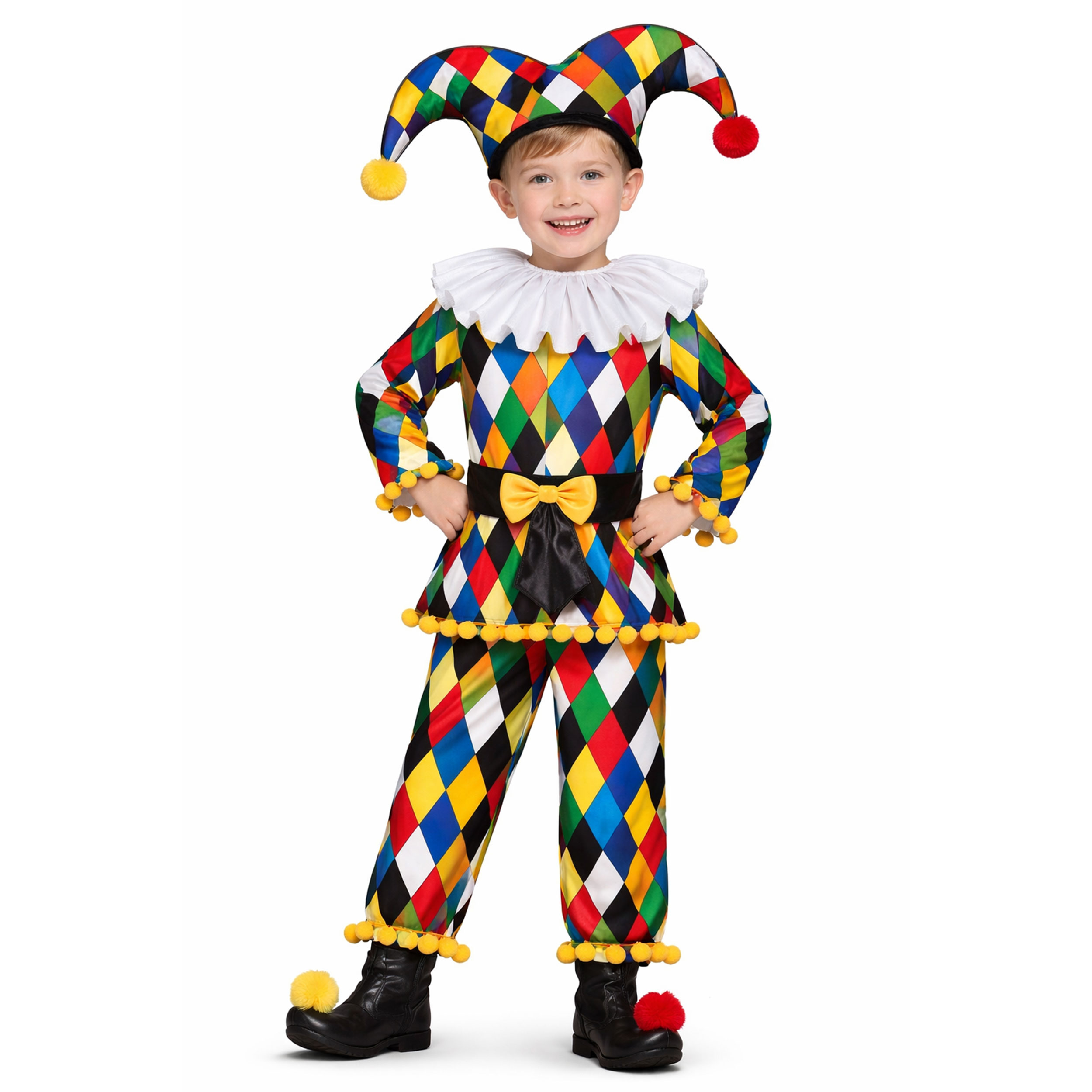 Tessuto Carnevale Arlecchino Image