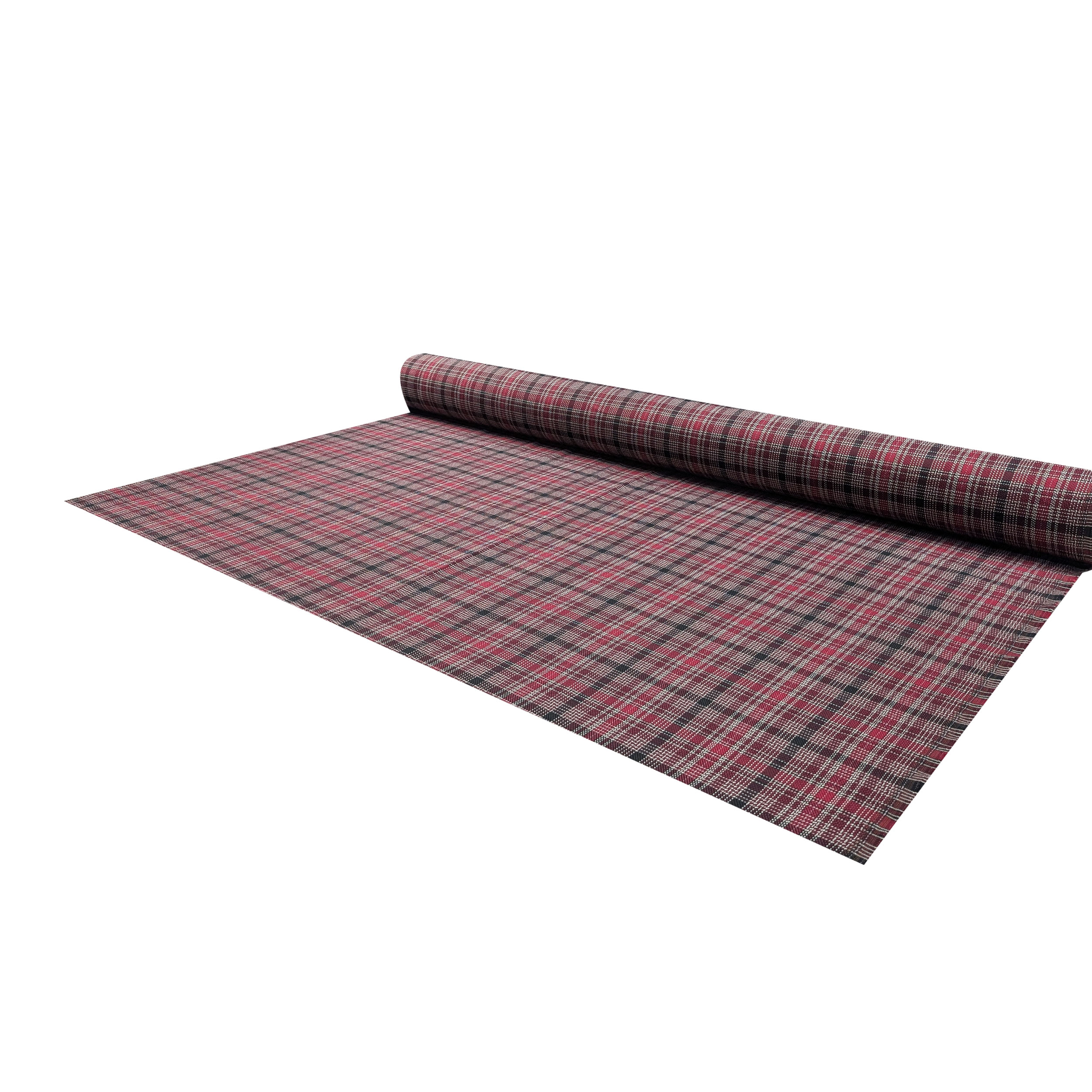 Tartan Jacquard Bordeaux Image