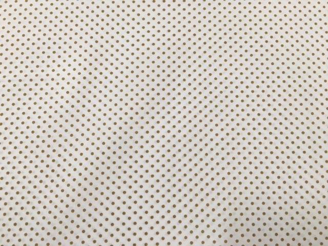 Tessuto Cotone Arancione A Pois Grandi | Panini Tessuti