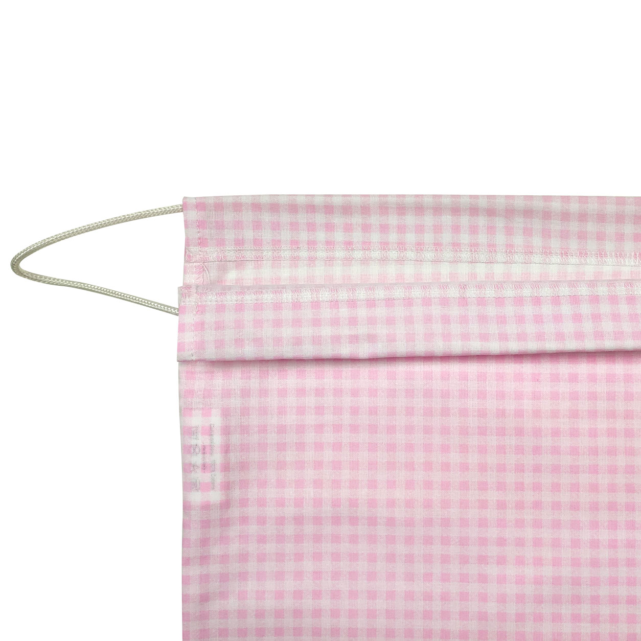 Sacchetto per il Cambio Asilo Quadretti Rosa