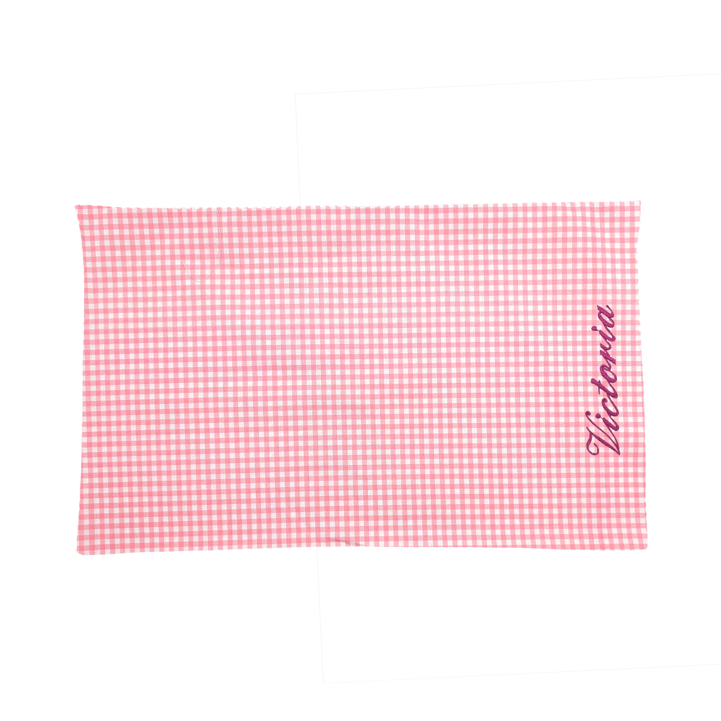 Federa Quadretti Rosa Image