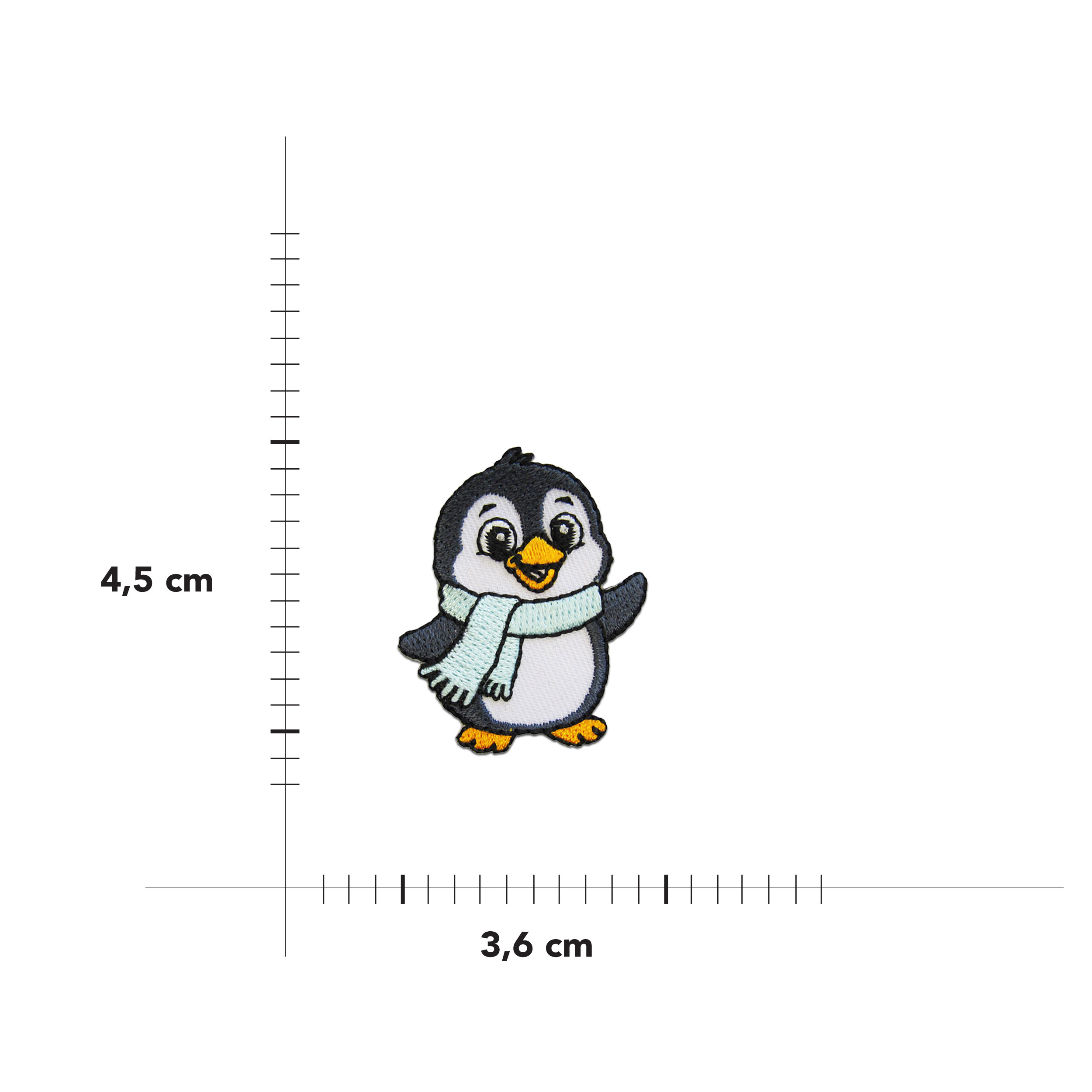 Applicazione Termoadesiva Pinguino Image