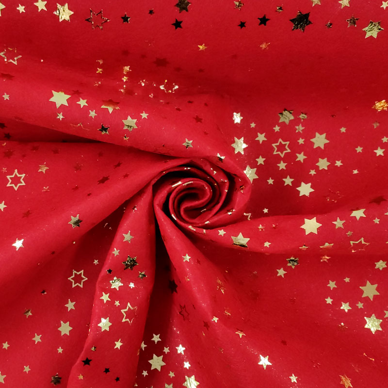 Pannolenci rosso stelle