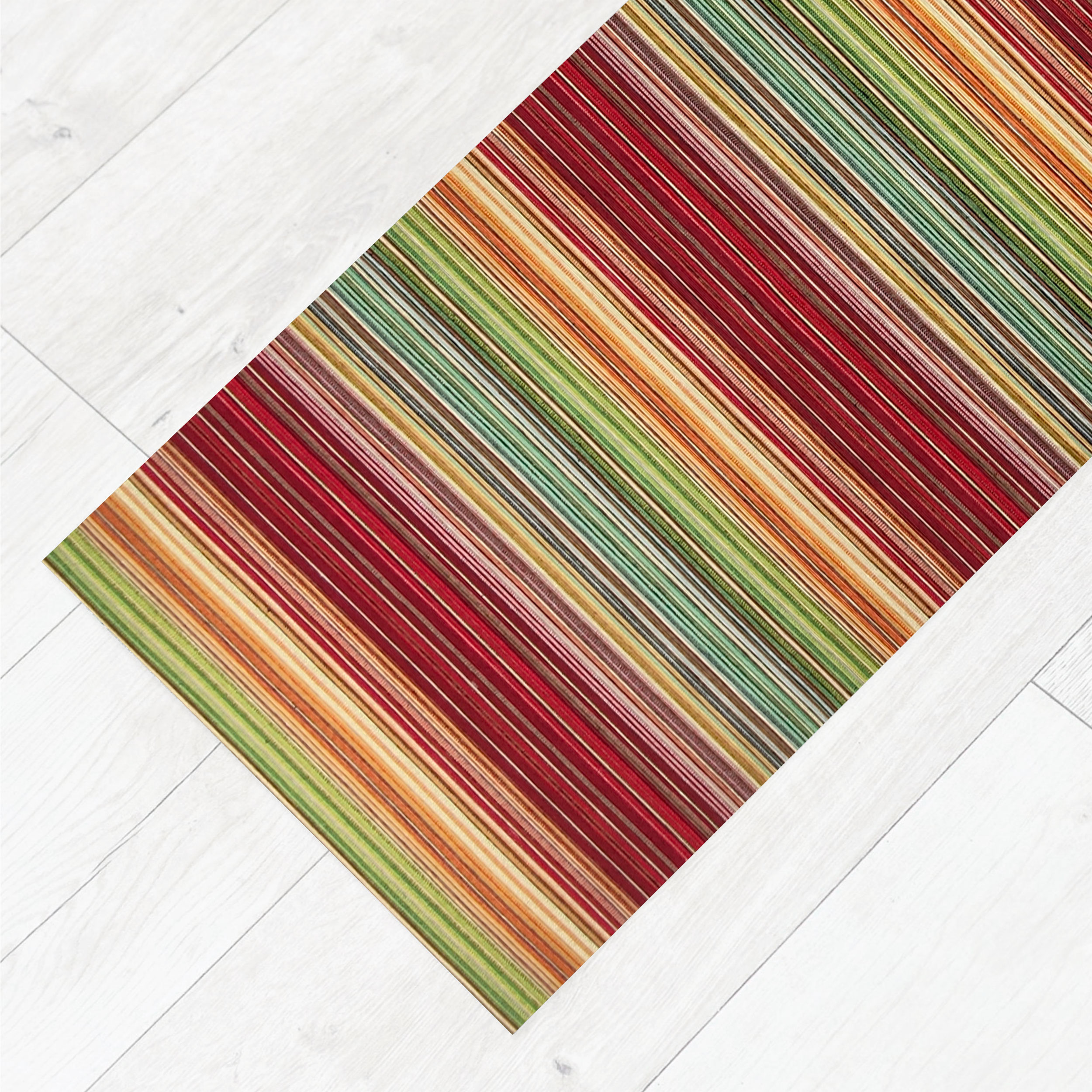 Passatoia da Cucina Righe Multicolor