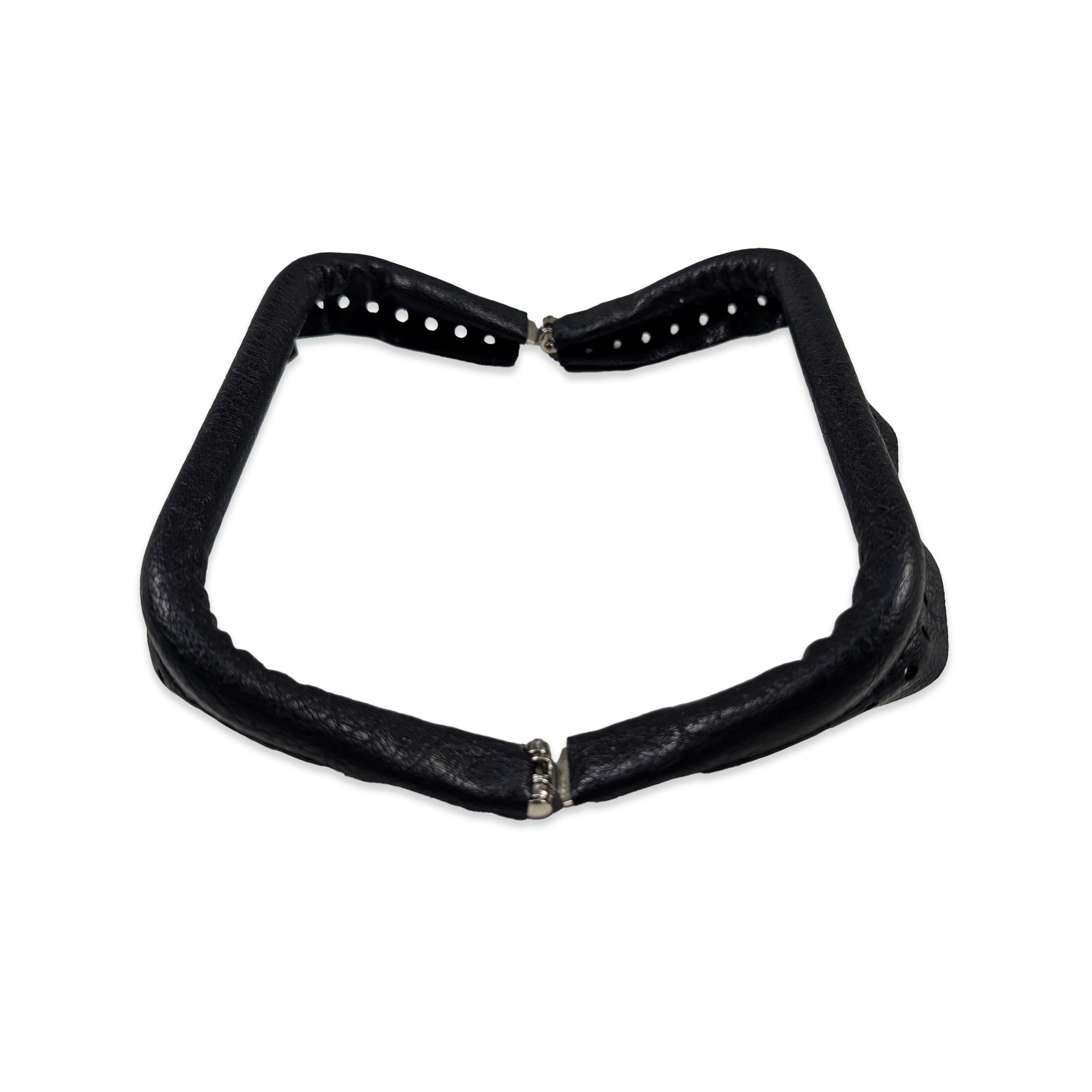 Chiusura a Molle Finta Pelle Nera per Borsa Clutch Image