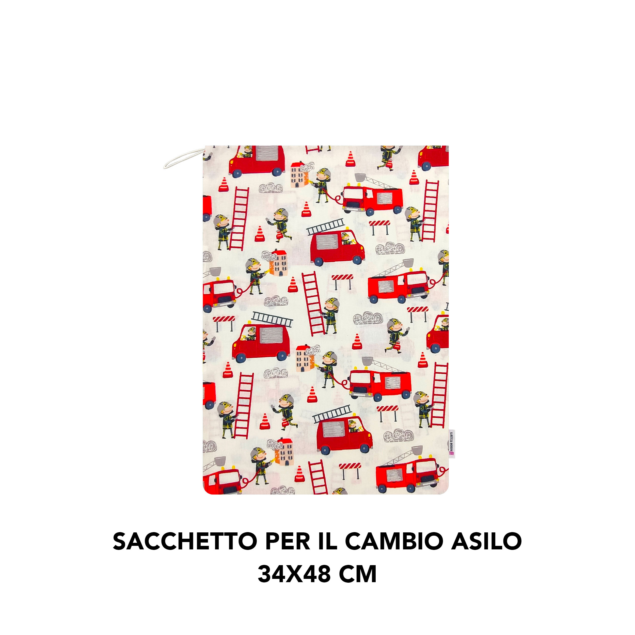 Sacchetto per il Cambio Asilo Pompieri