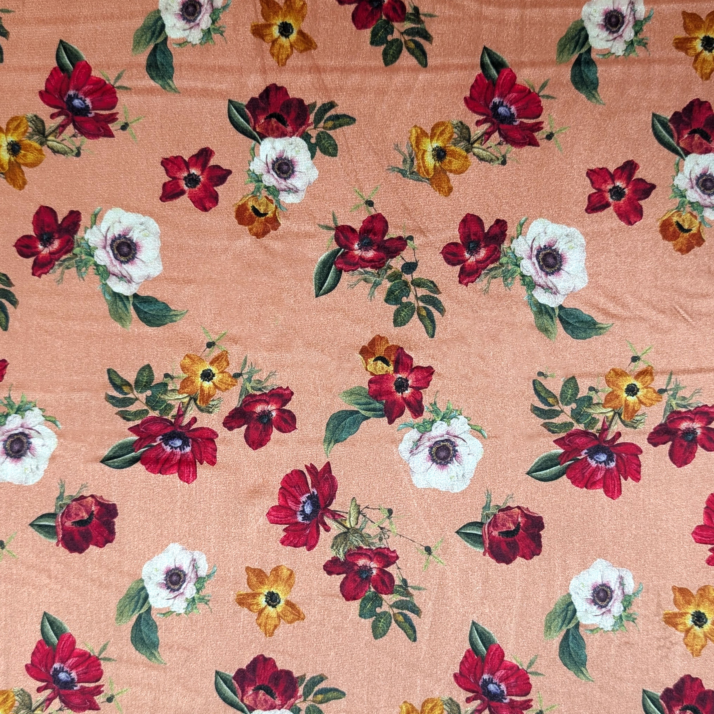 Vellutina Floreale Sfondo Rosa Image