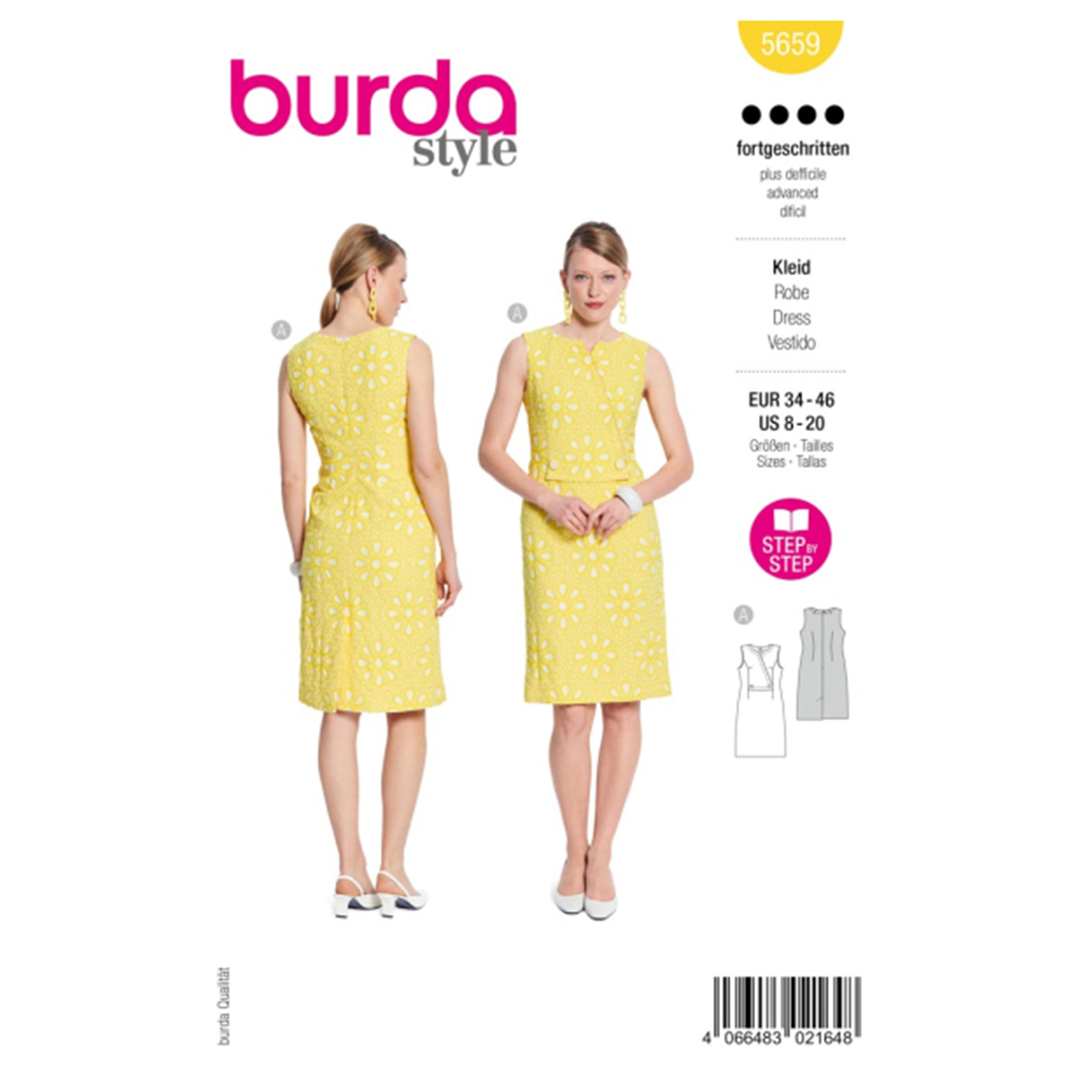 Cartamodello Burda Advanced Vestito Image
