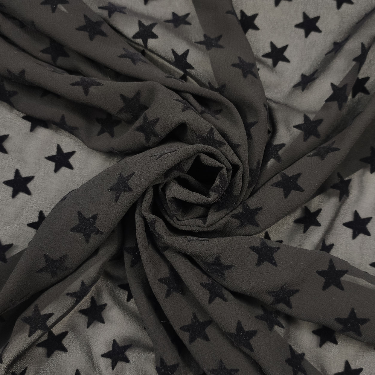Tessuto Navy Stars Constellation Space Tessuto 100% Popeline Di - Foto 4