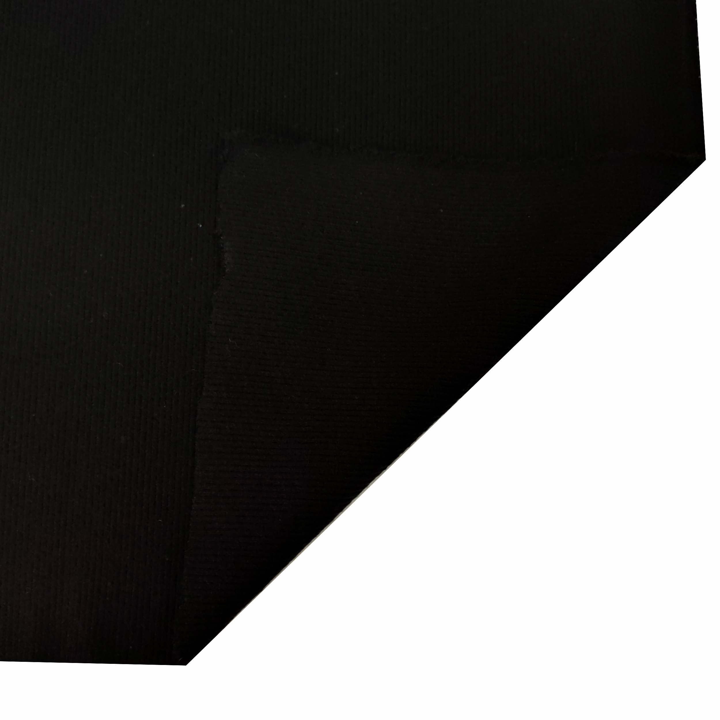Maglia Mano Cachemire Costina Caldo Cotone  Nero 