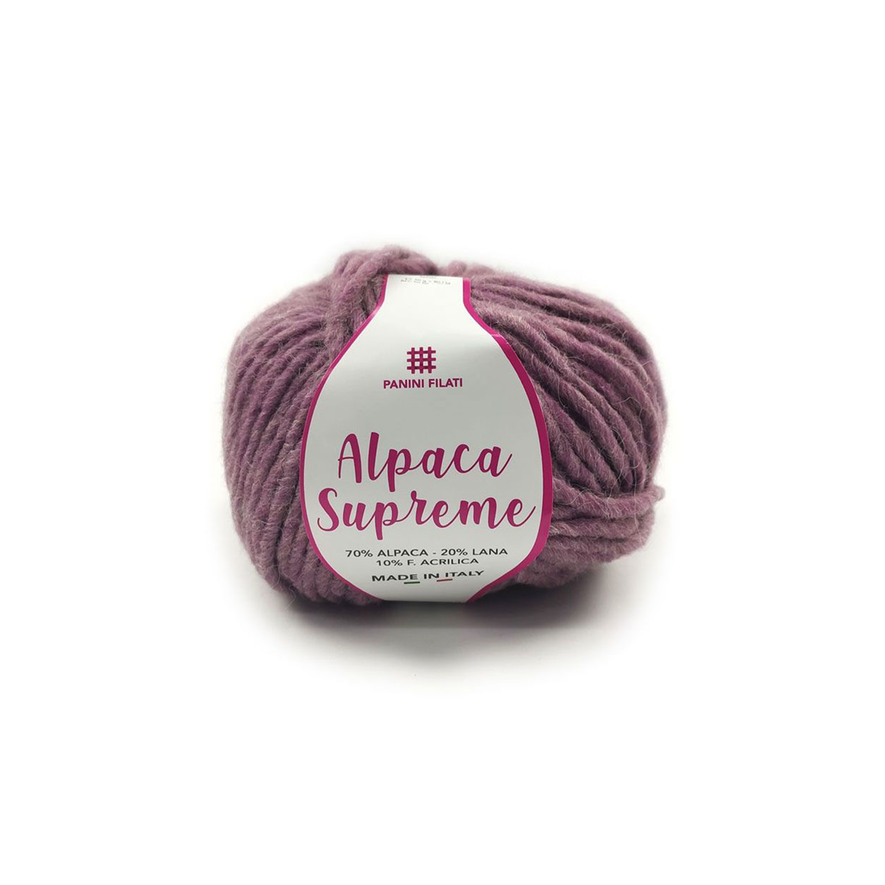 Gomitolo Di Pura Lana Di Alpaca Drops Alpaca – 50g / 167m, Colore 9035 Lavender Frost, Ferri 2,5-3,5 Mm, Made In Perù