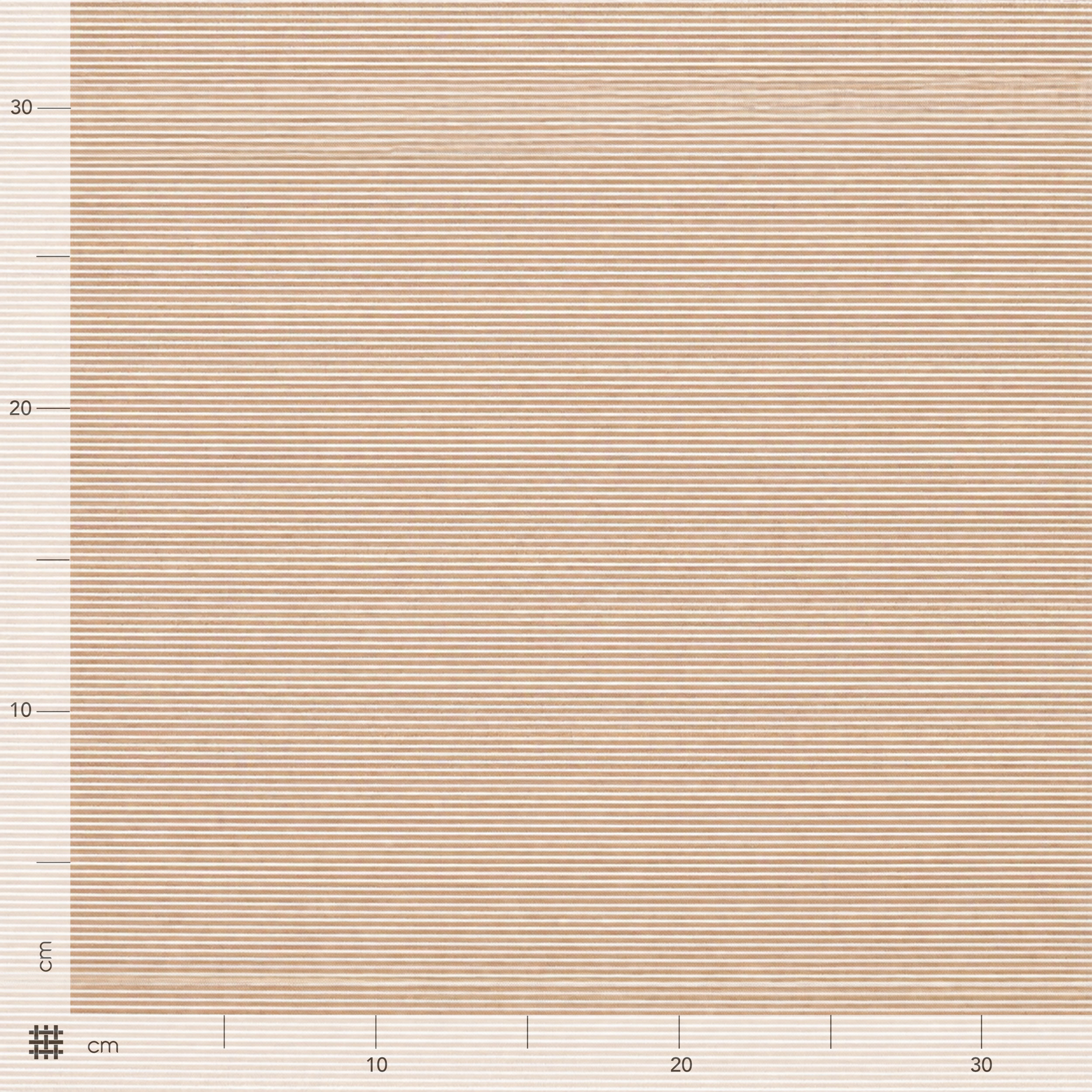 Punto Milano Cotone Micro Righe Beige Image