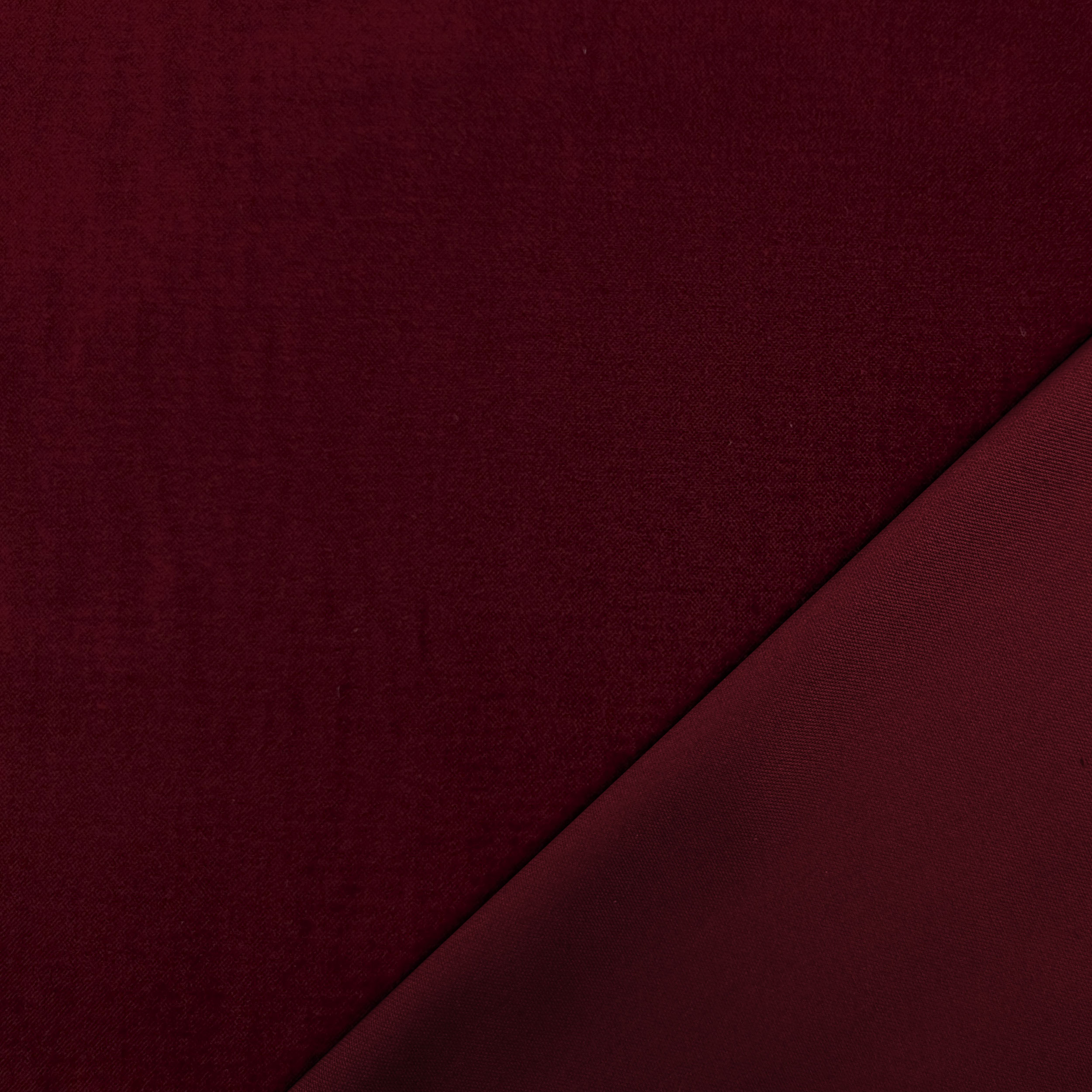 Velluto Cotone Moda Bordeaux Image