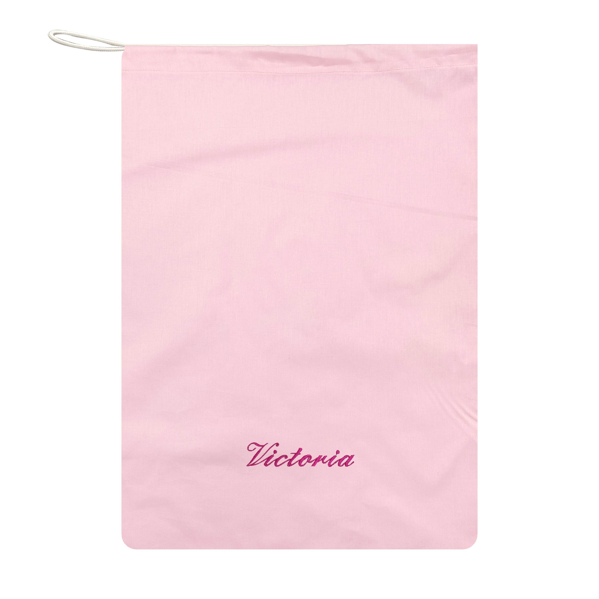 Sacchetto Asilo Tinta Unita Rosa