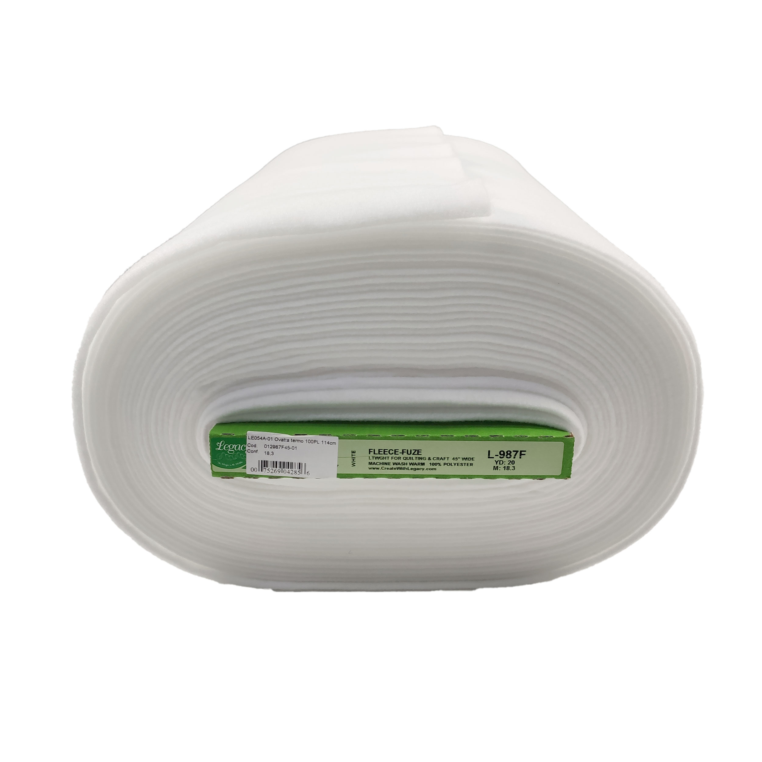 Mollettone Termoadesivo LE054 Bianco