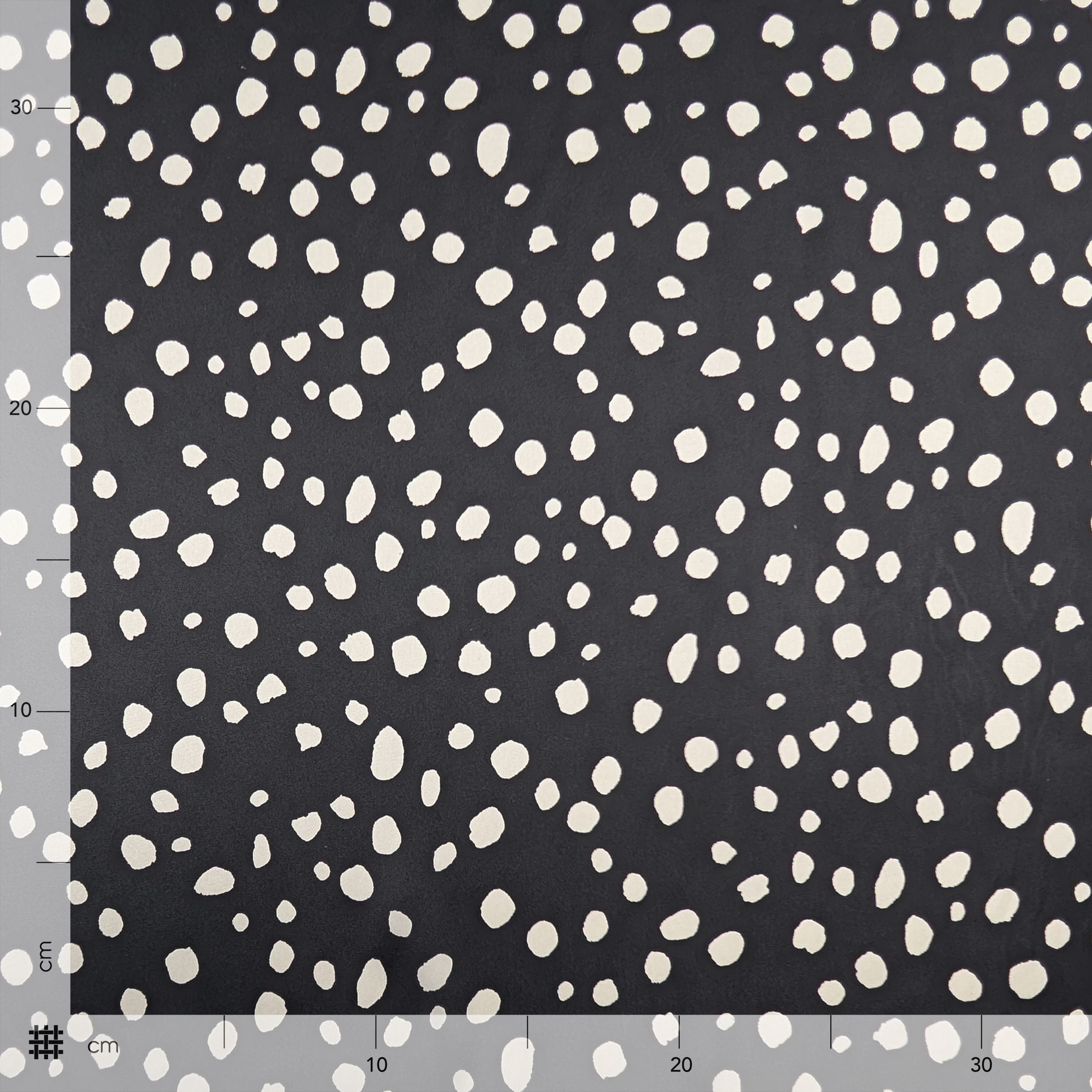Rasetto Pois Astratti Sfondo Nero Image