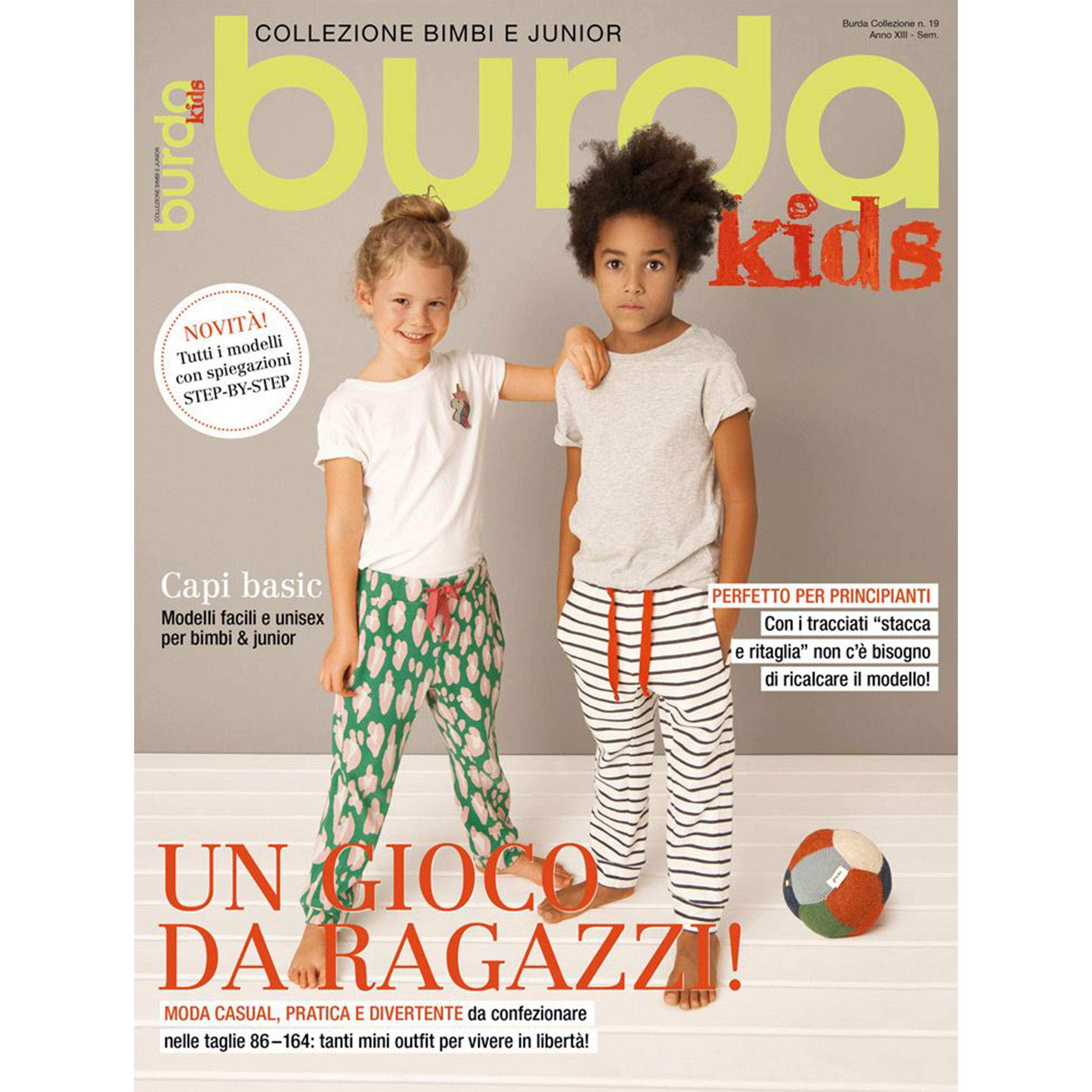 Rivista Burda Collezione Kids n.19 - Un Gioco da Ragazzi Image