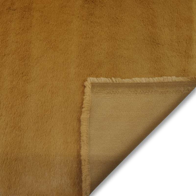 Tessuto in pelliccia sintetica a metraggio economico, pelo corto, marrone malto - S-W1/60 Malt Tessuto in pelliccia sintetica a metraggio economico, pelo corto, marrone malto - S-W1/60 Malt