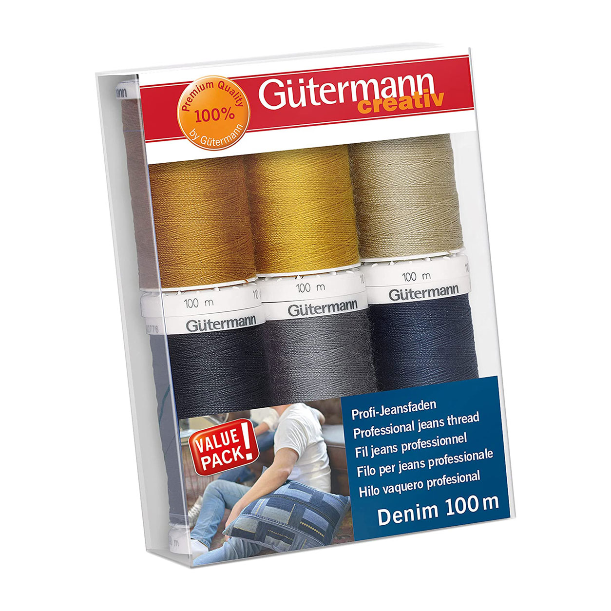 Gutermann Filo Denim 6 Bobine