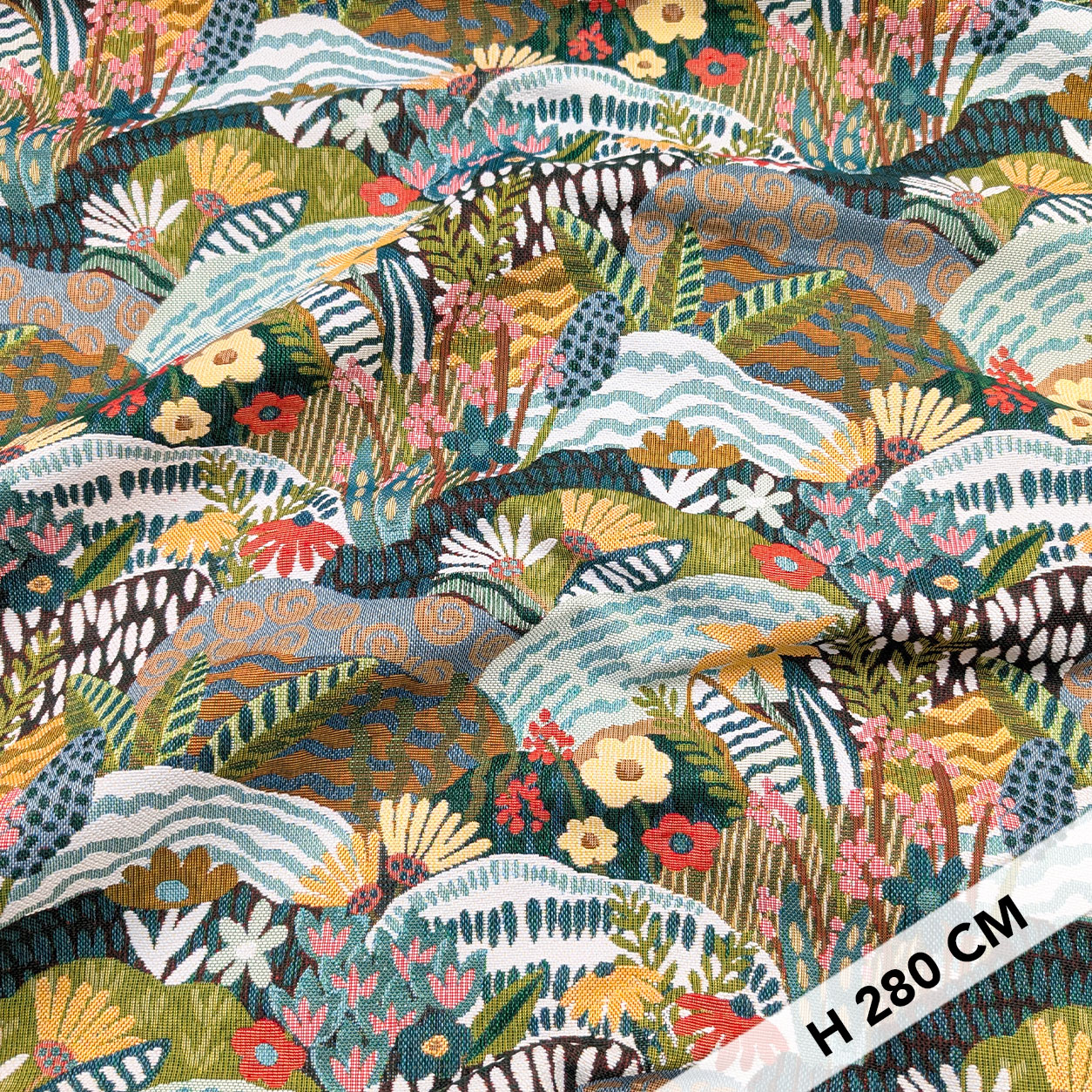 Gobelin Art Déco H 280 cm Image