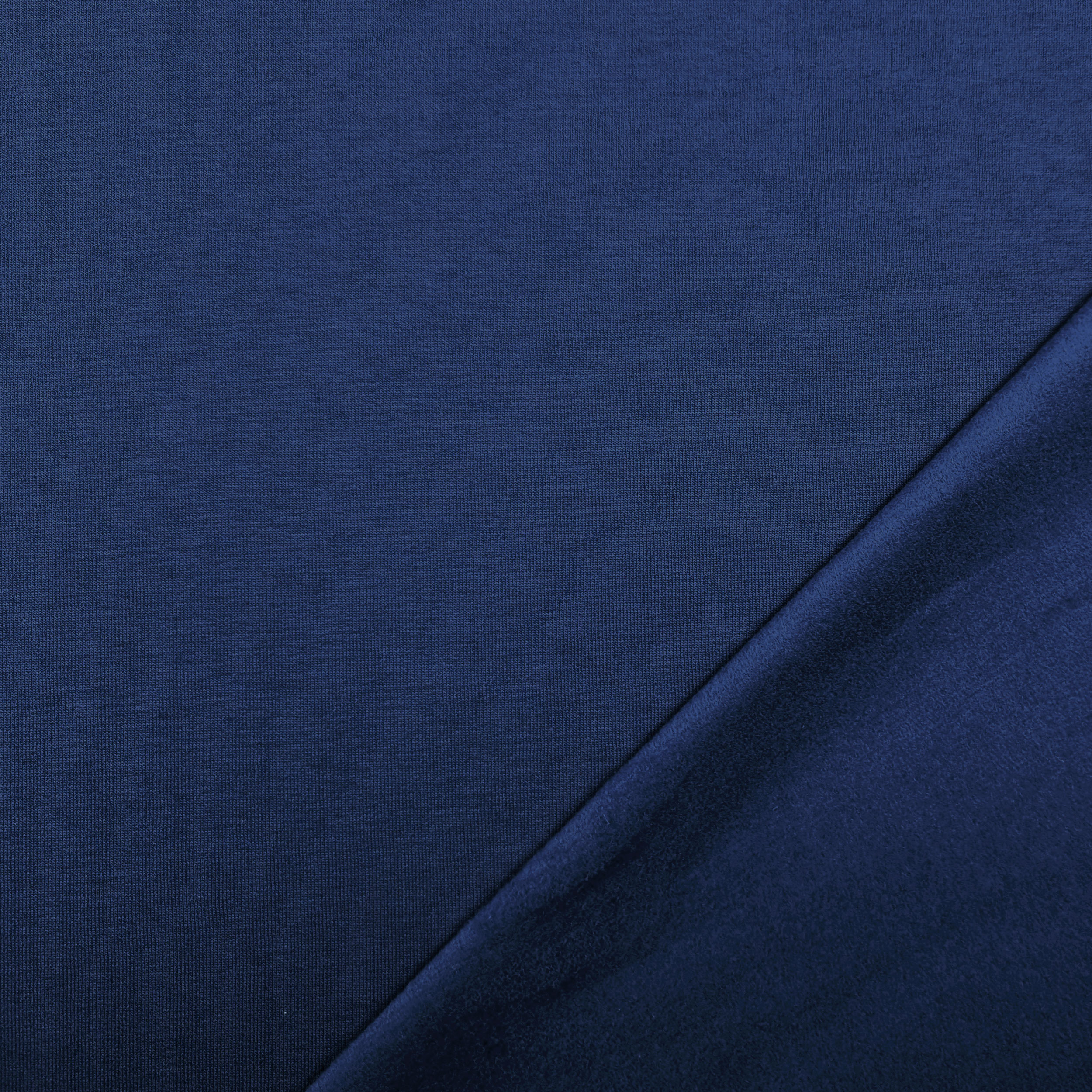 Felpa Cotone Invernale Blu Image
