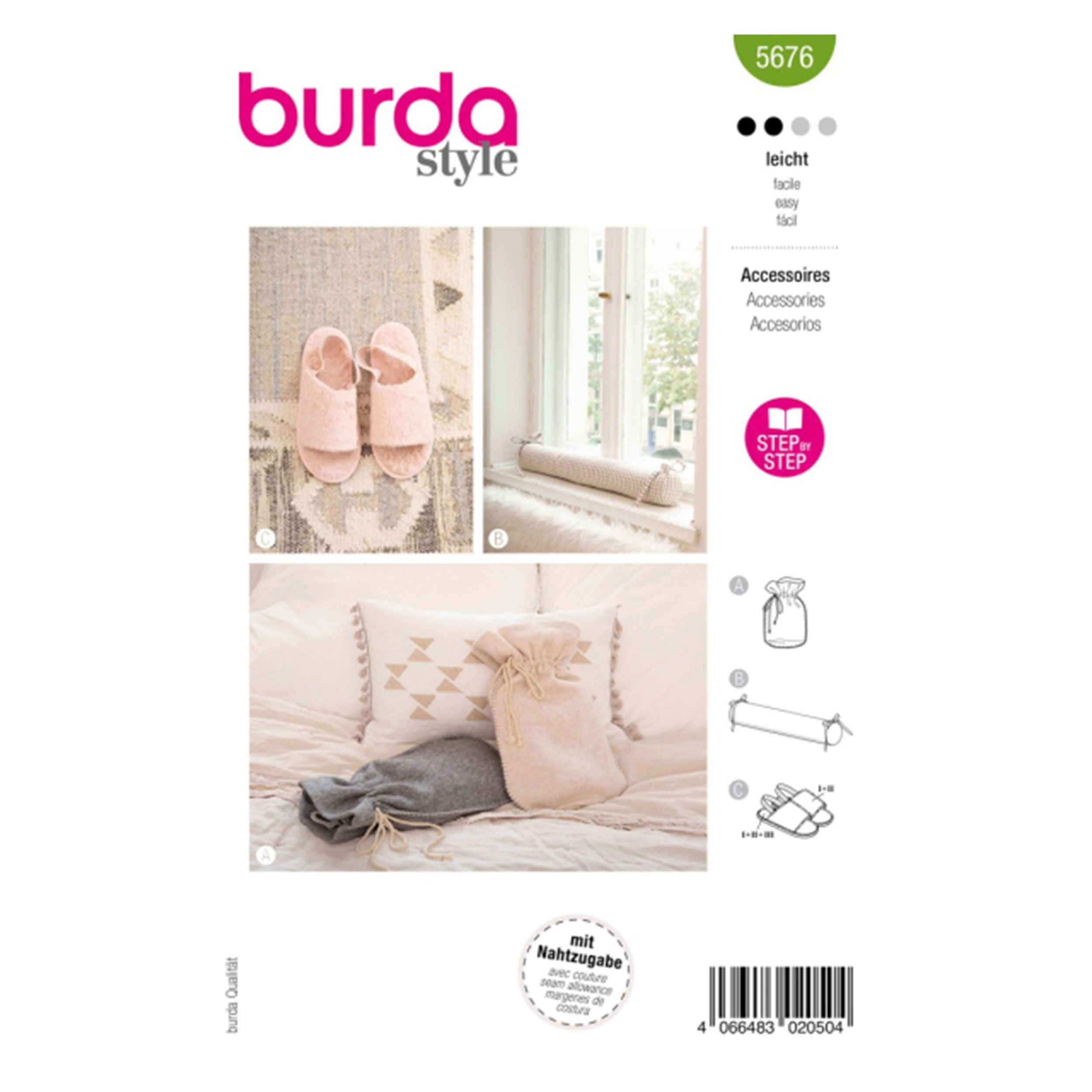 Cartamodello Burda Easy Accessori per Casa Image