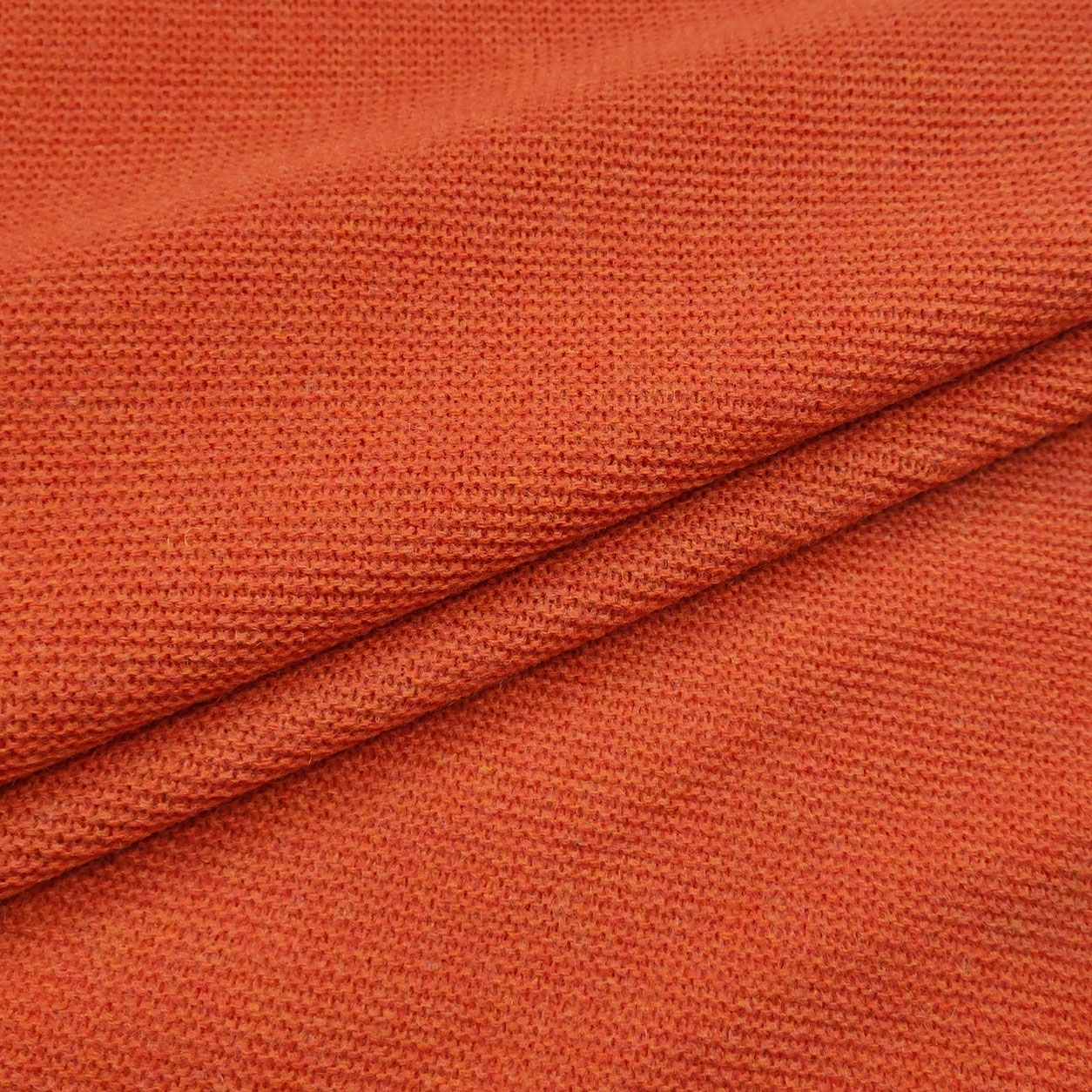 Tessuto Maglia Arancione