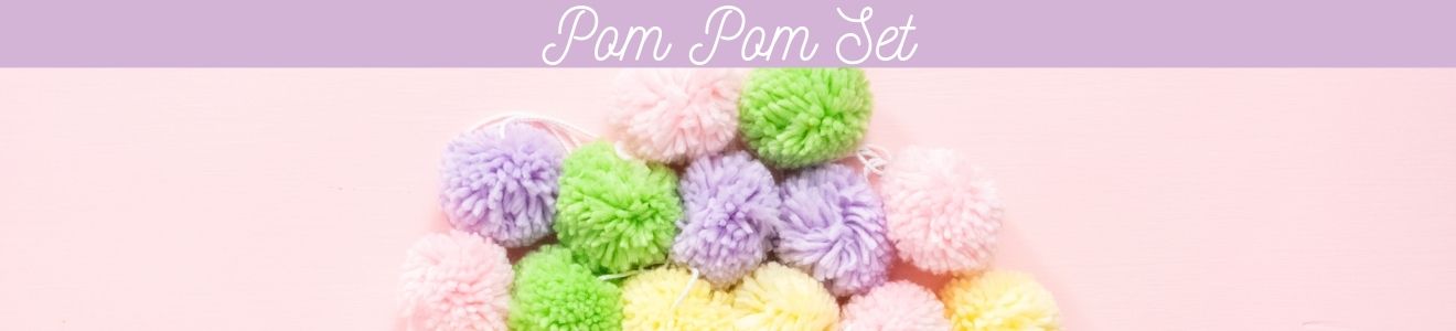 120 Pompon In Cashmere 20 Mm - Colori Assortiti Rosa Scuro E Altre Tinte - Per Craft E Decorazioni - 4